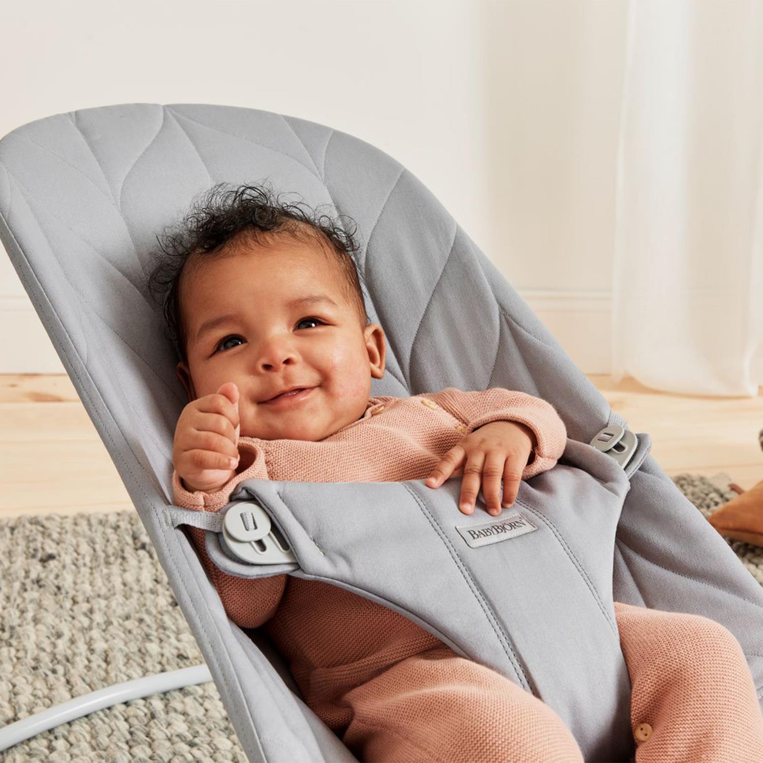 BabyBjörn Bliss Ana Kucağı Petal Cotton / Grey
