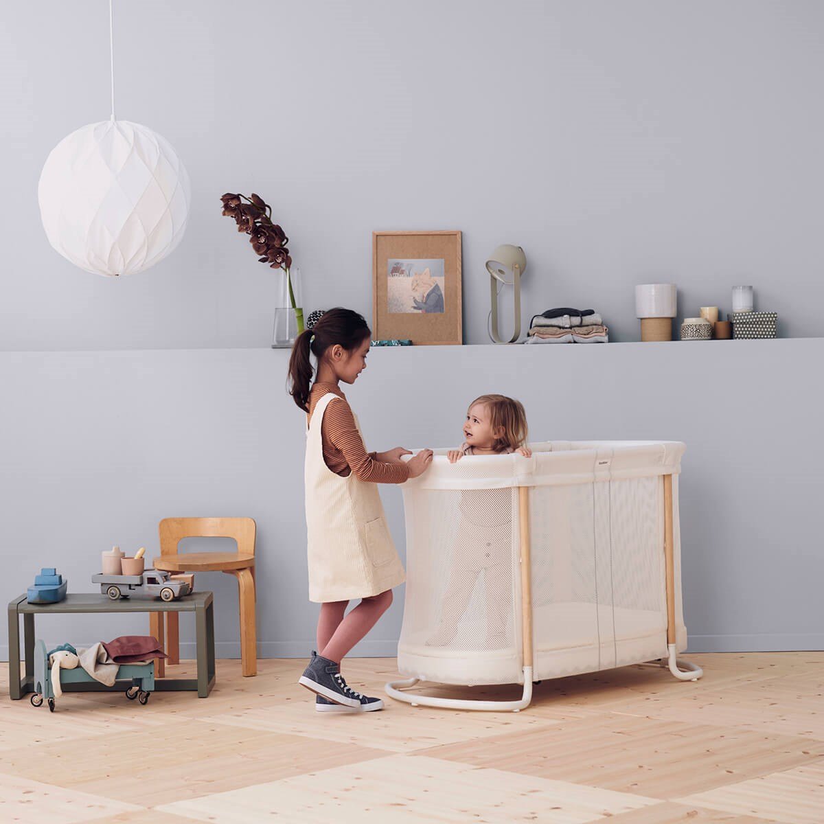 BabyBjörn Crib İki Katlı Bebek Beşiği / Beyaz