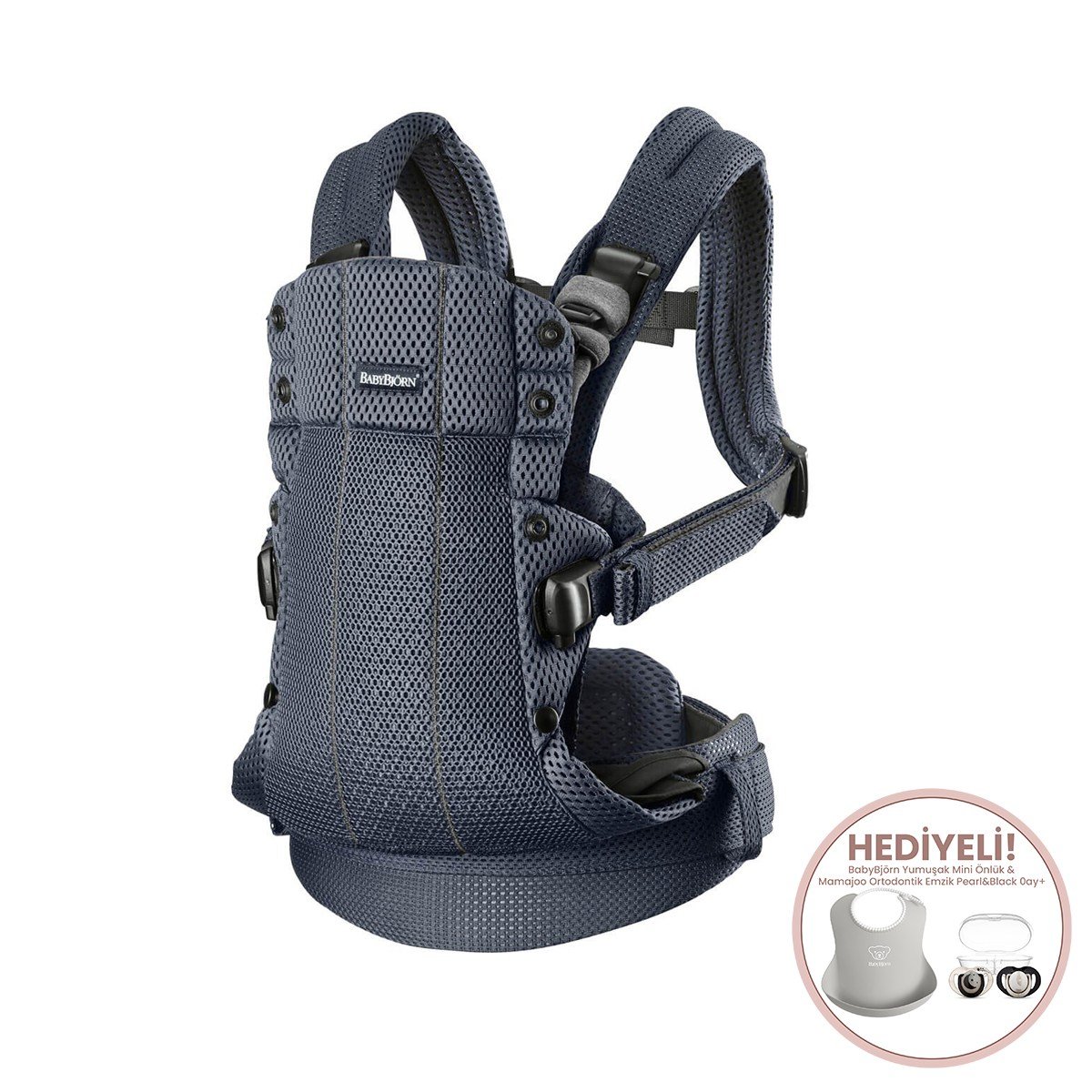 BabyBjörn Kanguru Harmony Mesh Antracite