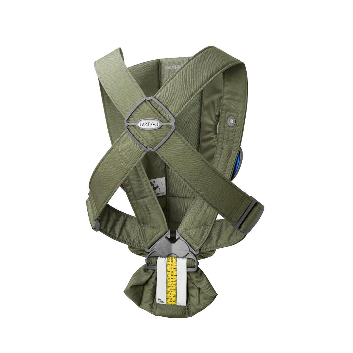 BabyBjörn Kanguru Mini 3D Cotton / Dark Green