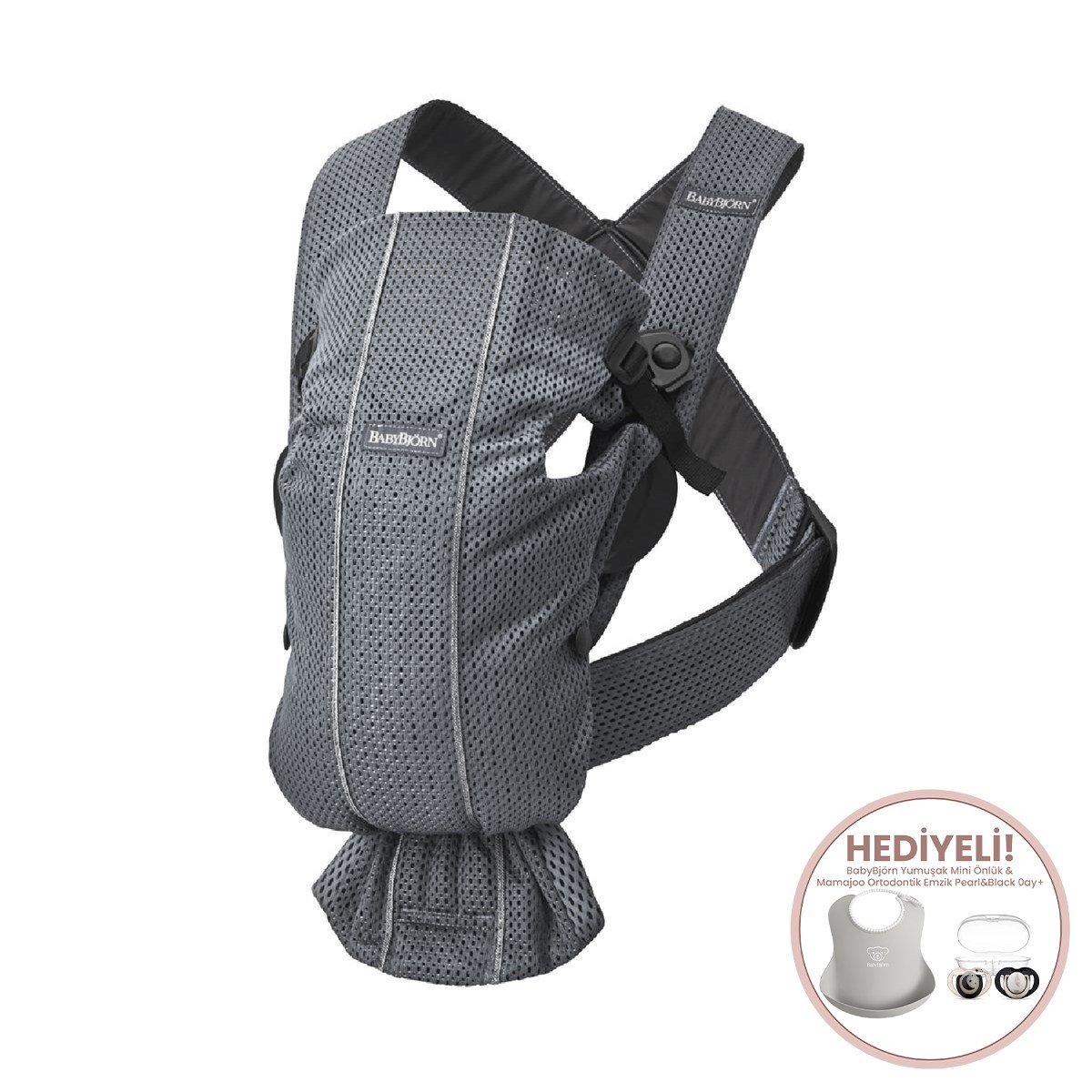 BabyBjörn Kanguru Mini Mesh Anthracite