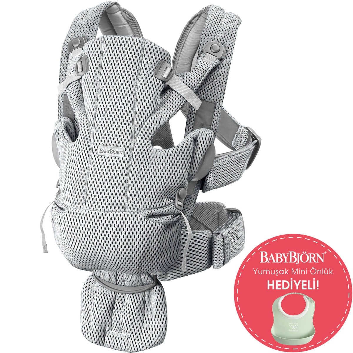 Babybjörn Kanguru Move 3D Mesh / Grey