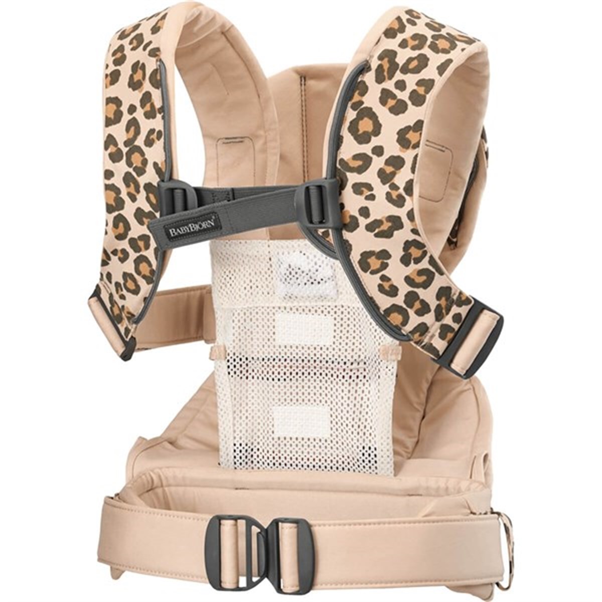 BabyBjörn Kanguru One Cotton / Beige Leopard