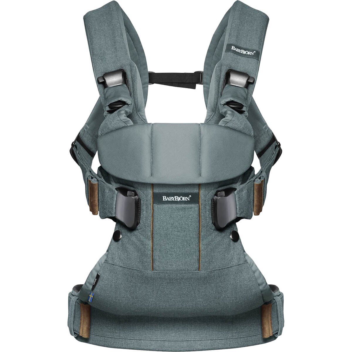 BabyBjörn Kanguru One Cotton MİX - Çanta Hediyeli / Pine Green