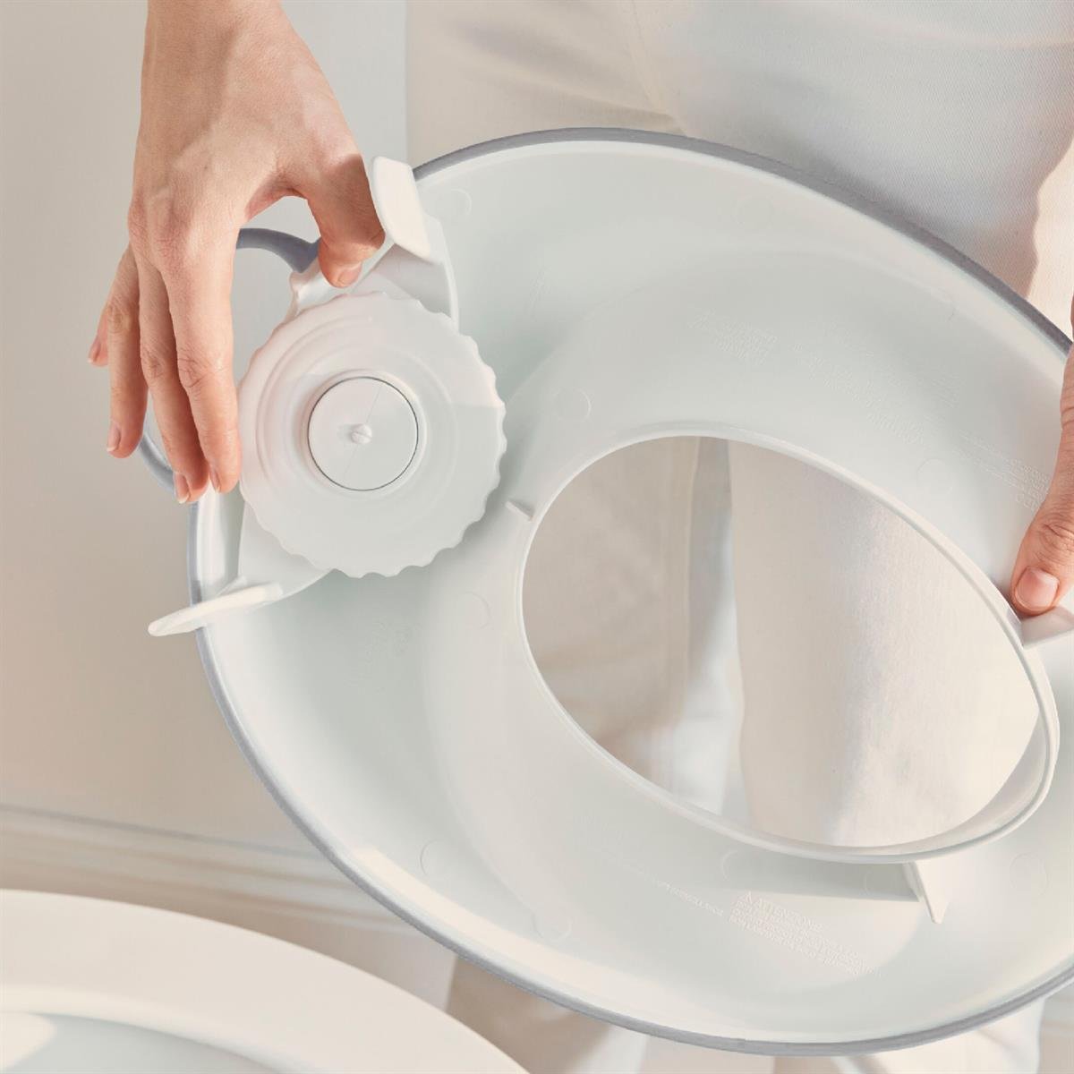 BabyBjörn Klozet Adaptörü White / Grey