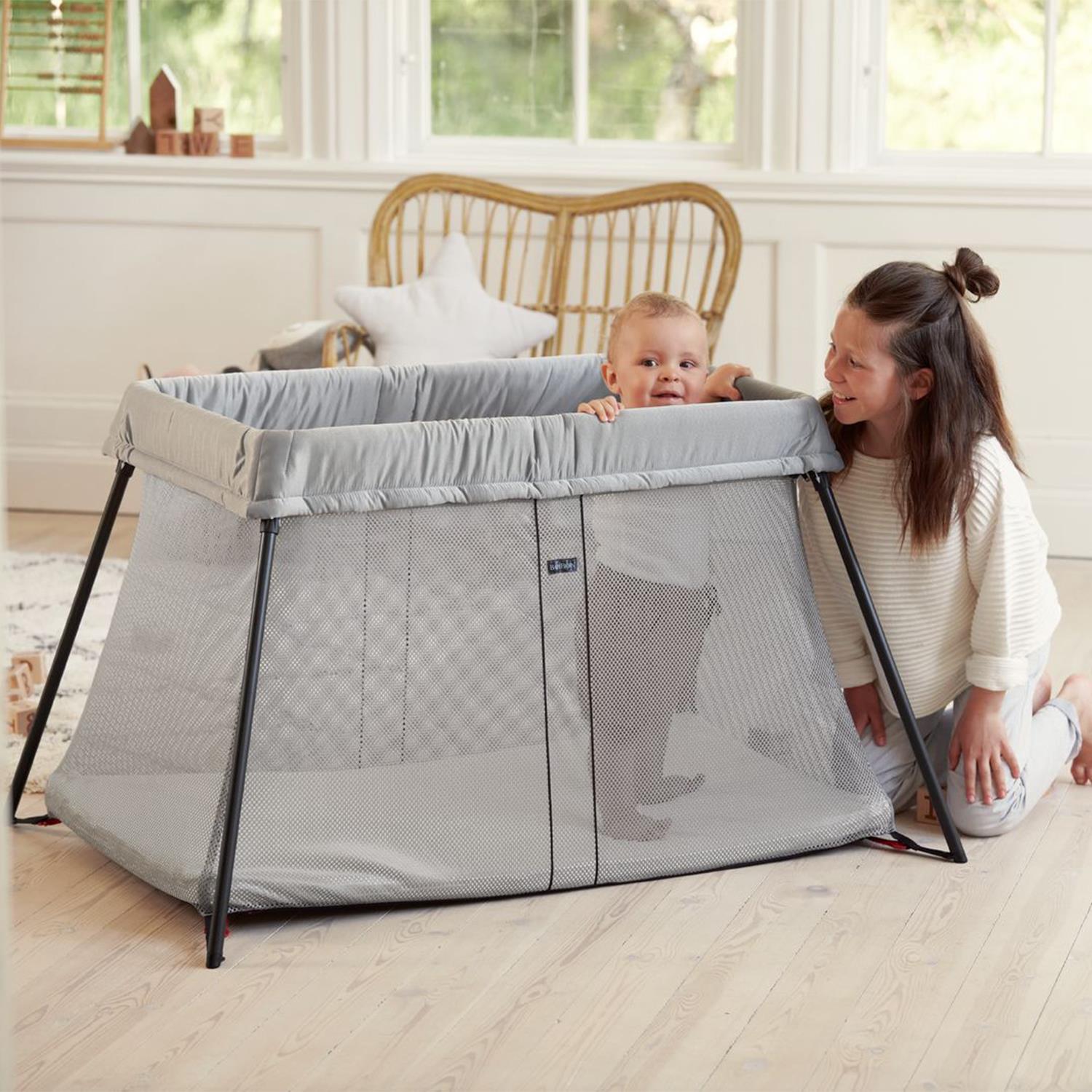 BabyBjörn Park & Seyahat Yatağı / Silver