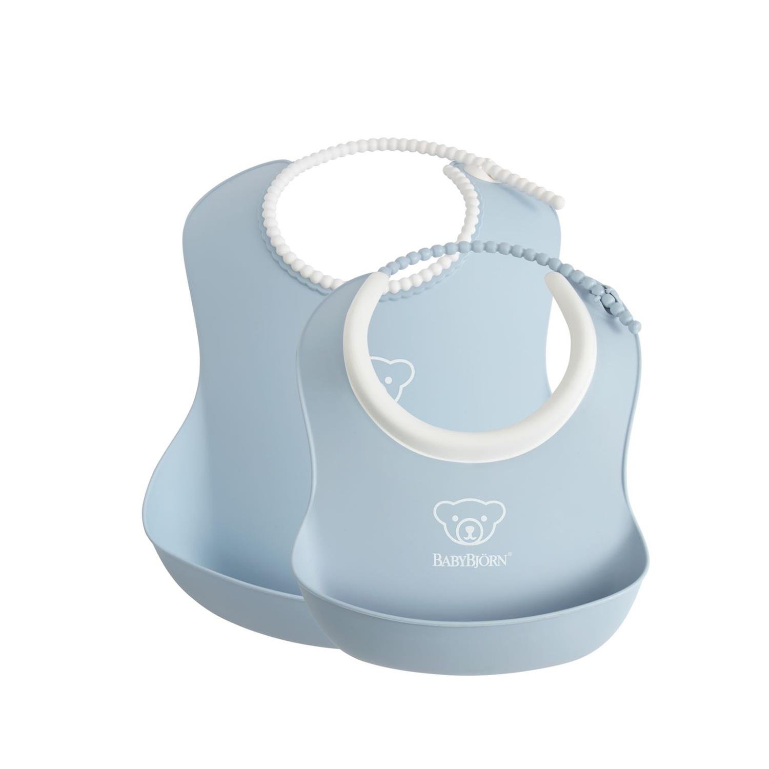 BabyBjörn Yumuşak Mama Önlüğü Seti / Powder Blue