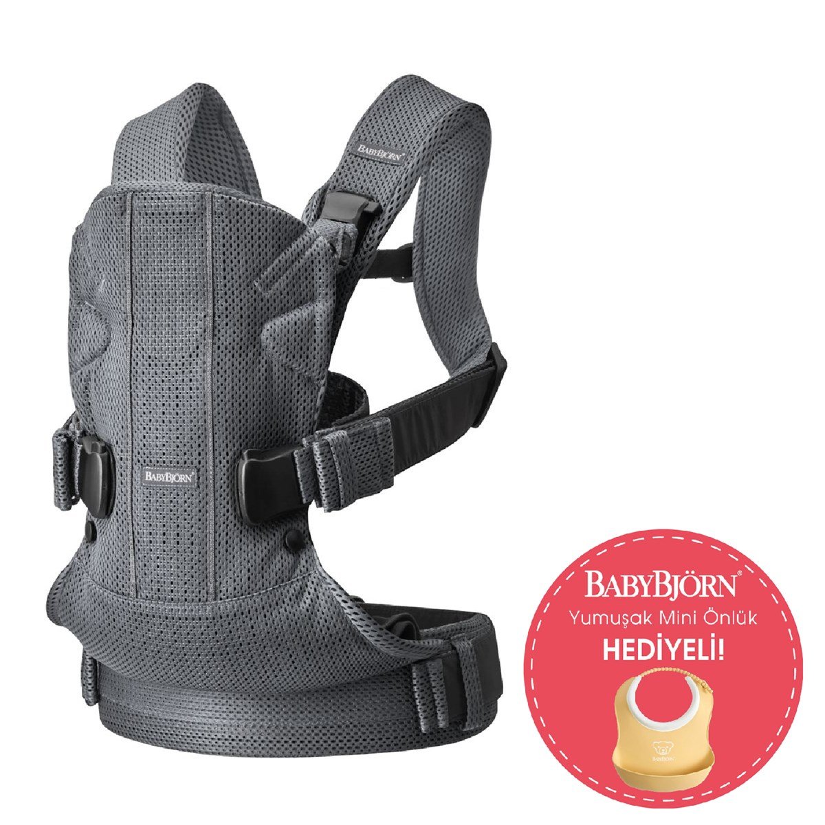 byBjörn Kanguru One Air 3D Mesh / Anthracite