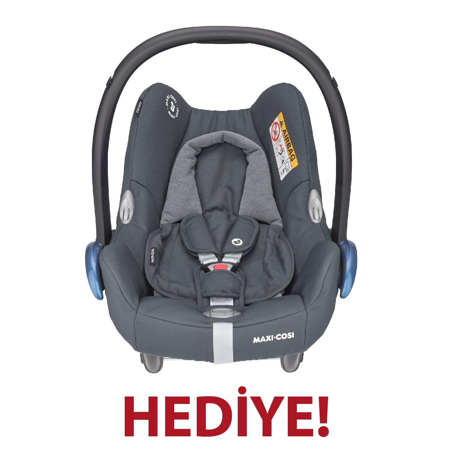  Bumprider Connect 3 Bebek Arabası Black-Black / Cabriofix Oto Koltuğu Essential Graphite HEDİYELİ