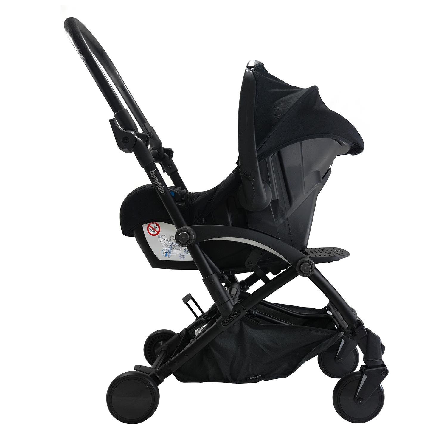  Bumprider Connect 3 Black-Olive Bebek Arabası / Connect TRN Grup 0+ Oto Koltuğu / Black