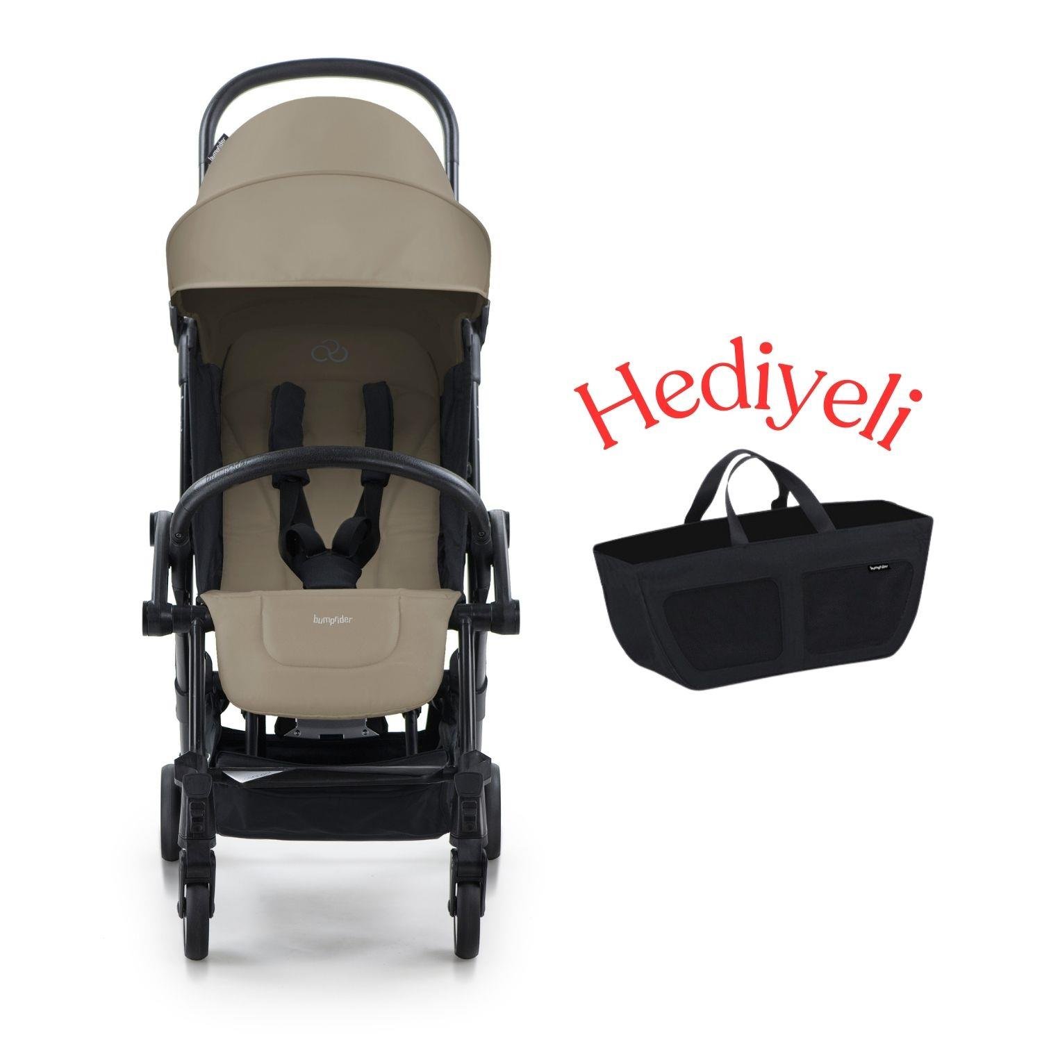 Bumprider Connect 3 Bebek Arabası / Black-Sand Yan Düzenleyici Çanta Hediyeli