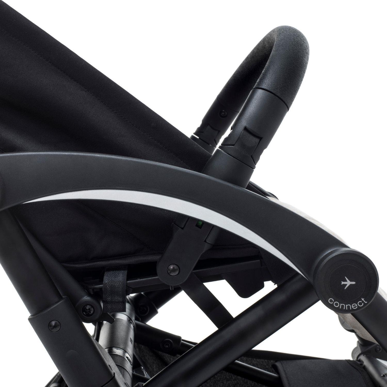 Bumprider Connect 3 Bebek Arabası / Black-Grey Yan Düzenleyici Çanta Hediyeli