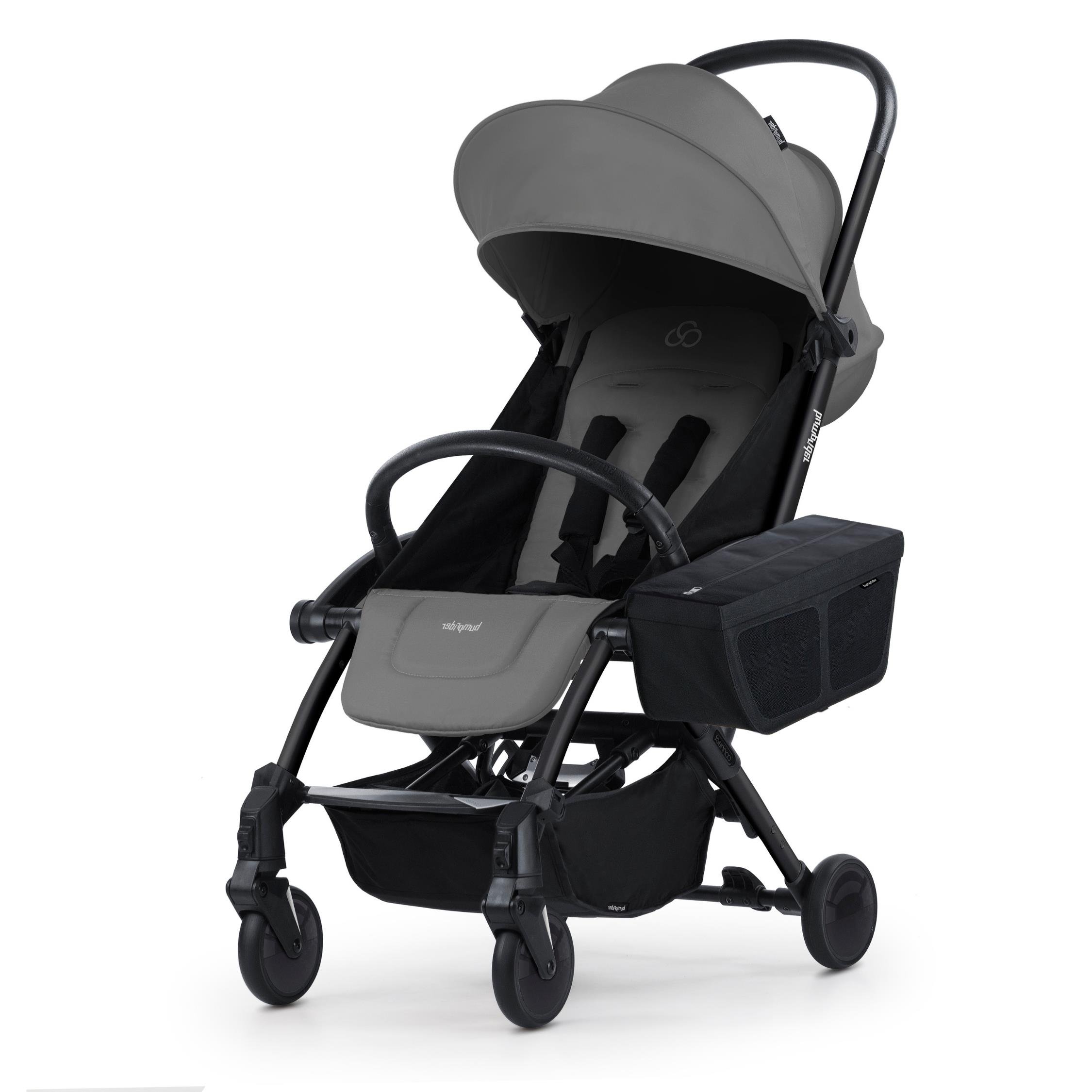 Bumprider Connect 3 Black-Grey Bebek Arabası / Yan Düzenleyici / Grey-Black Yan Bakım Çantası