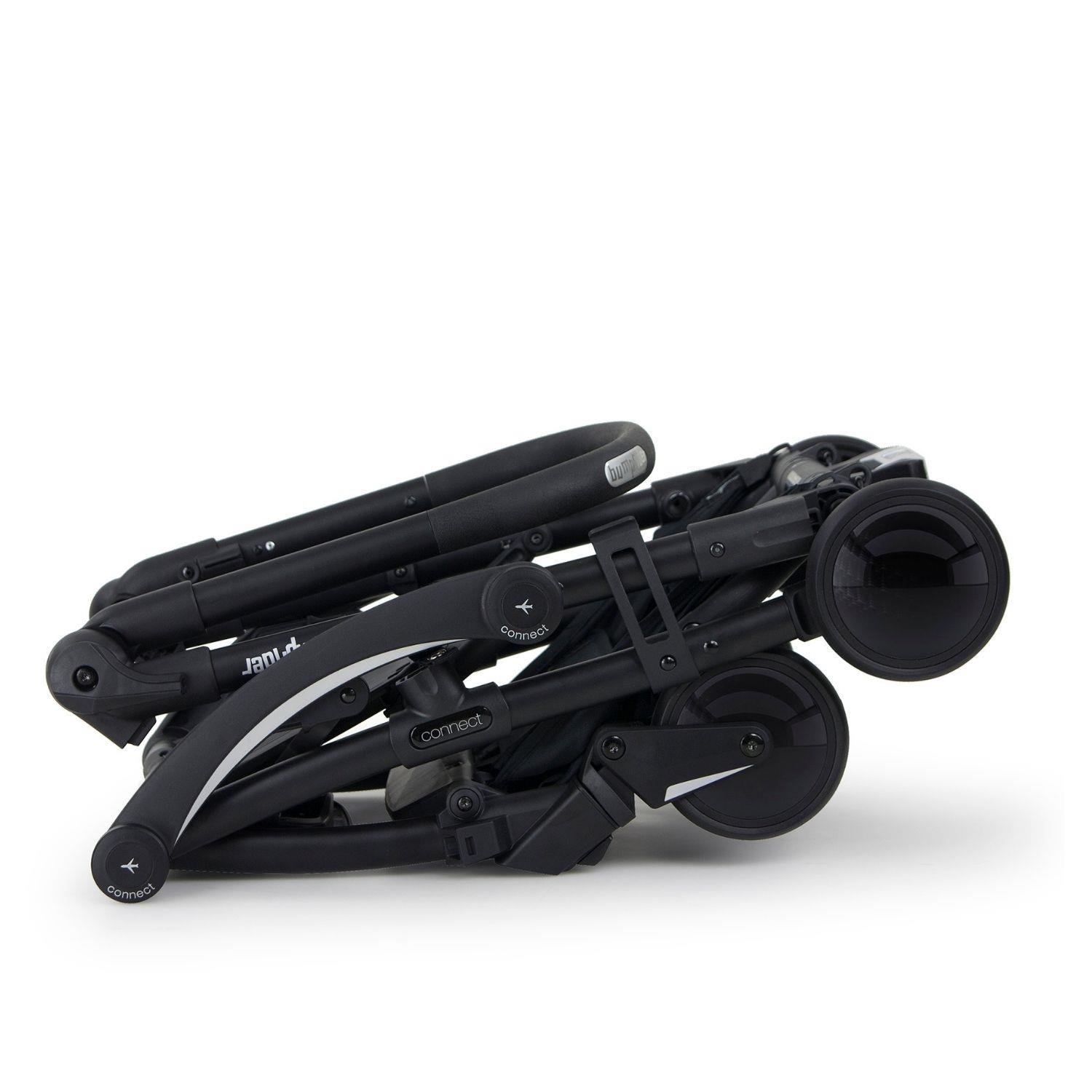 Bumprider Connect³ İkiz Bebek Arabası / Black - Olive & Yan Düzenleyici Çanta Hediyeli