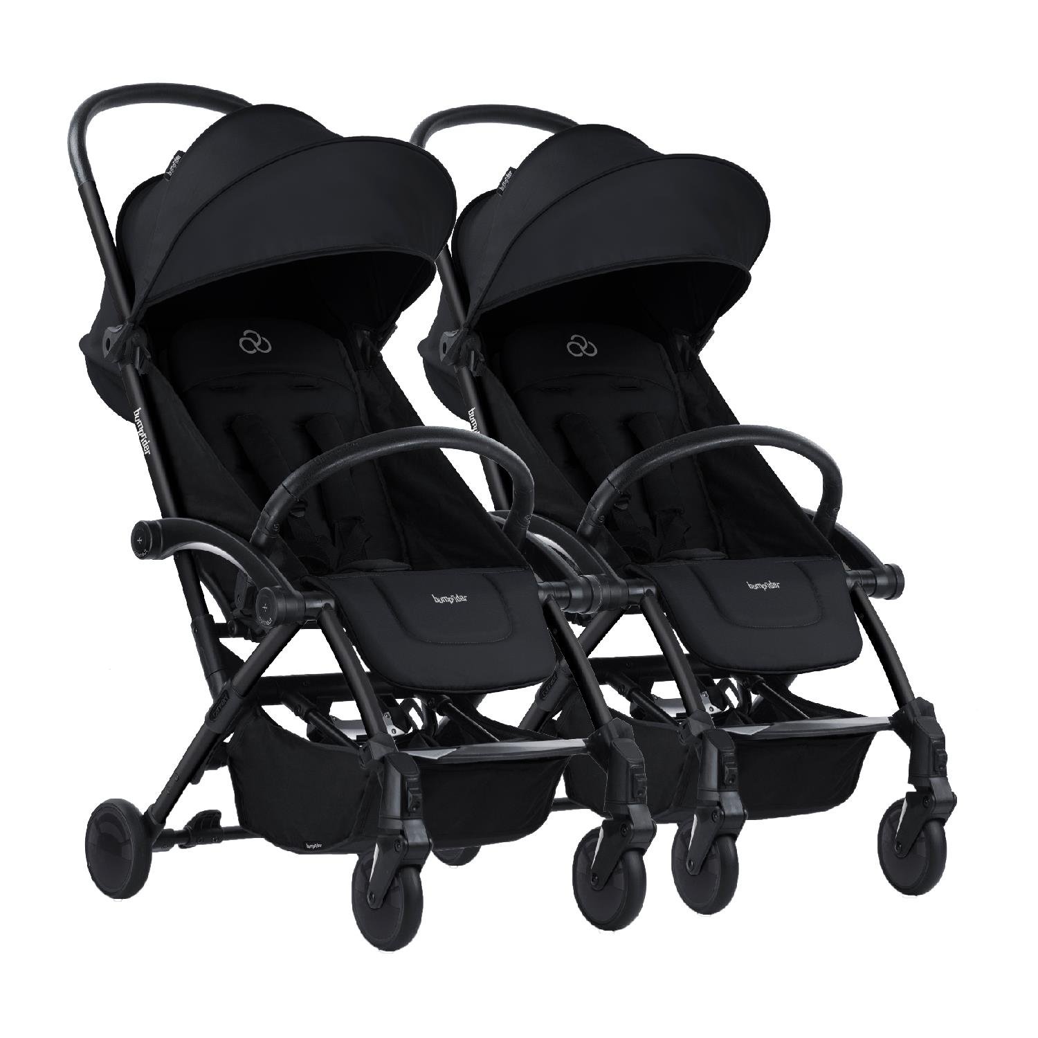BUMPRIDER CONNECT³ İKİZ BEBEK ARABASI / BLACK -BLACK