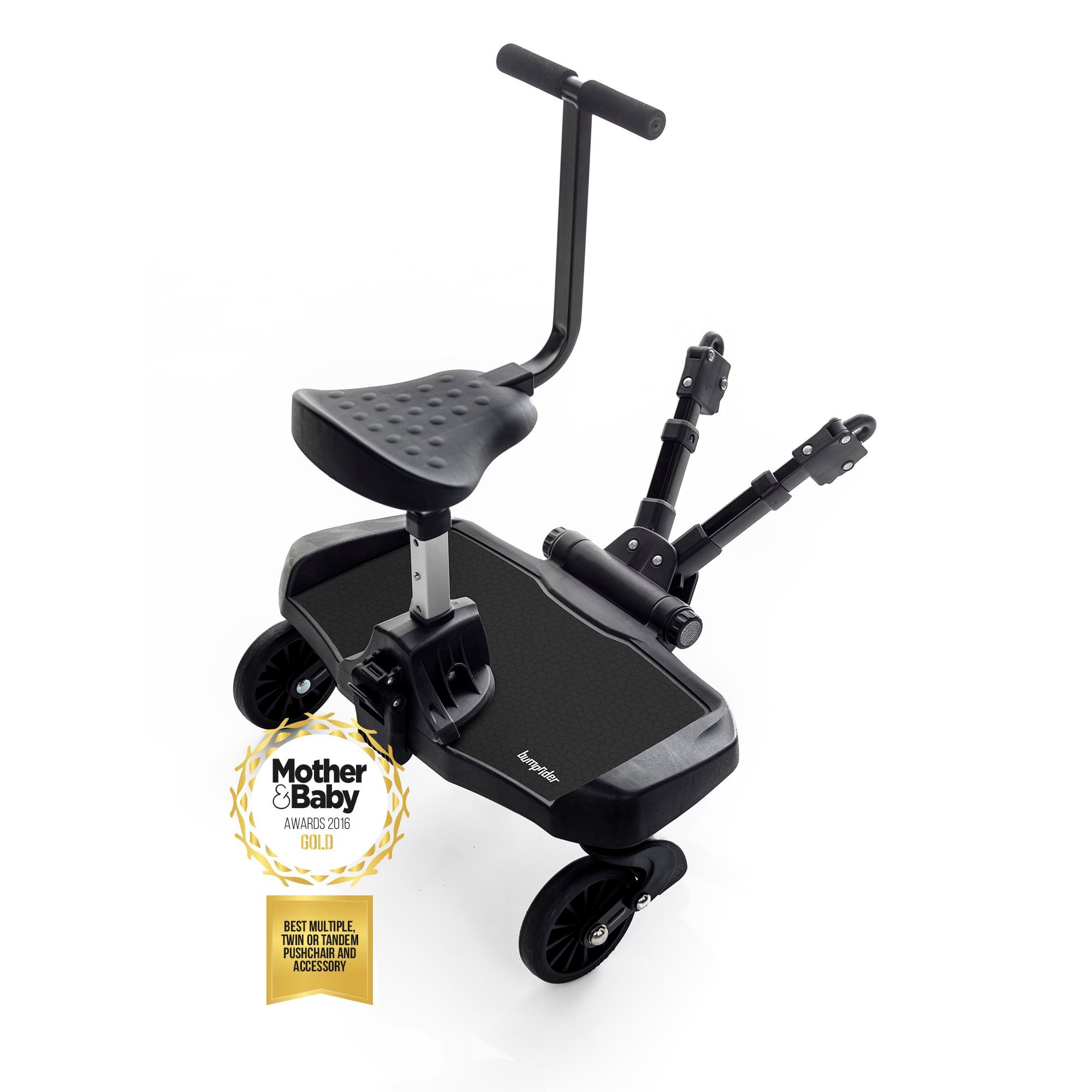 Bumprider Koltuklu İkinci Çocuk Basamağı / Black