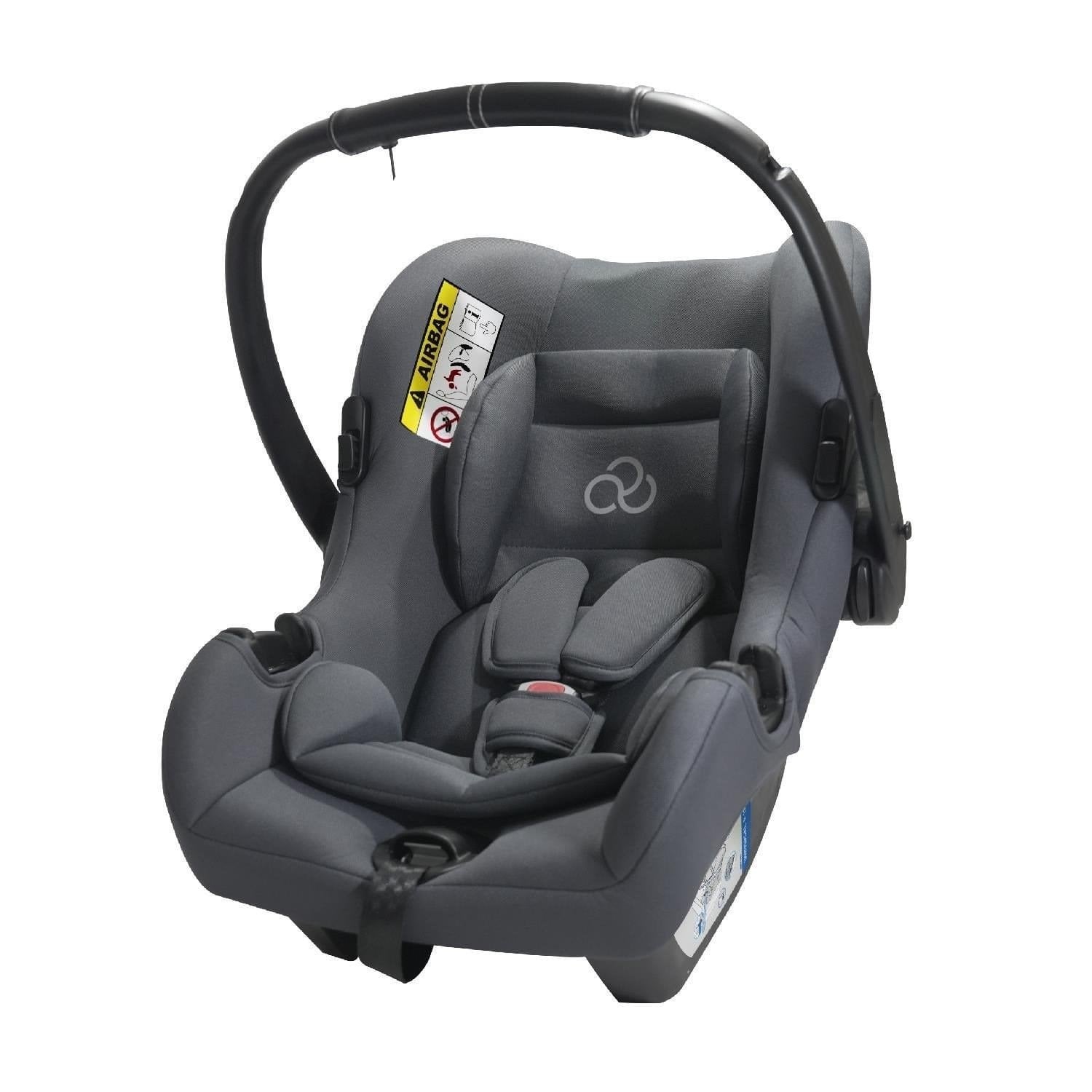 Connect TRN Bebek Oto Koltuğu Grey Grup 0+ | Maxi-CabrioFix Yazlık Havlu Kılıf Hediye Pembe