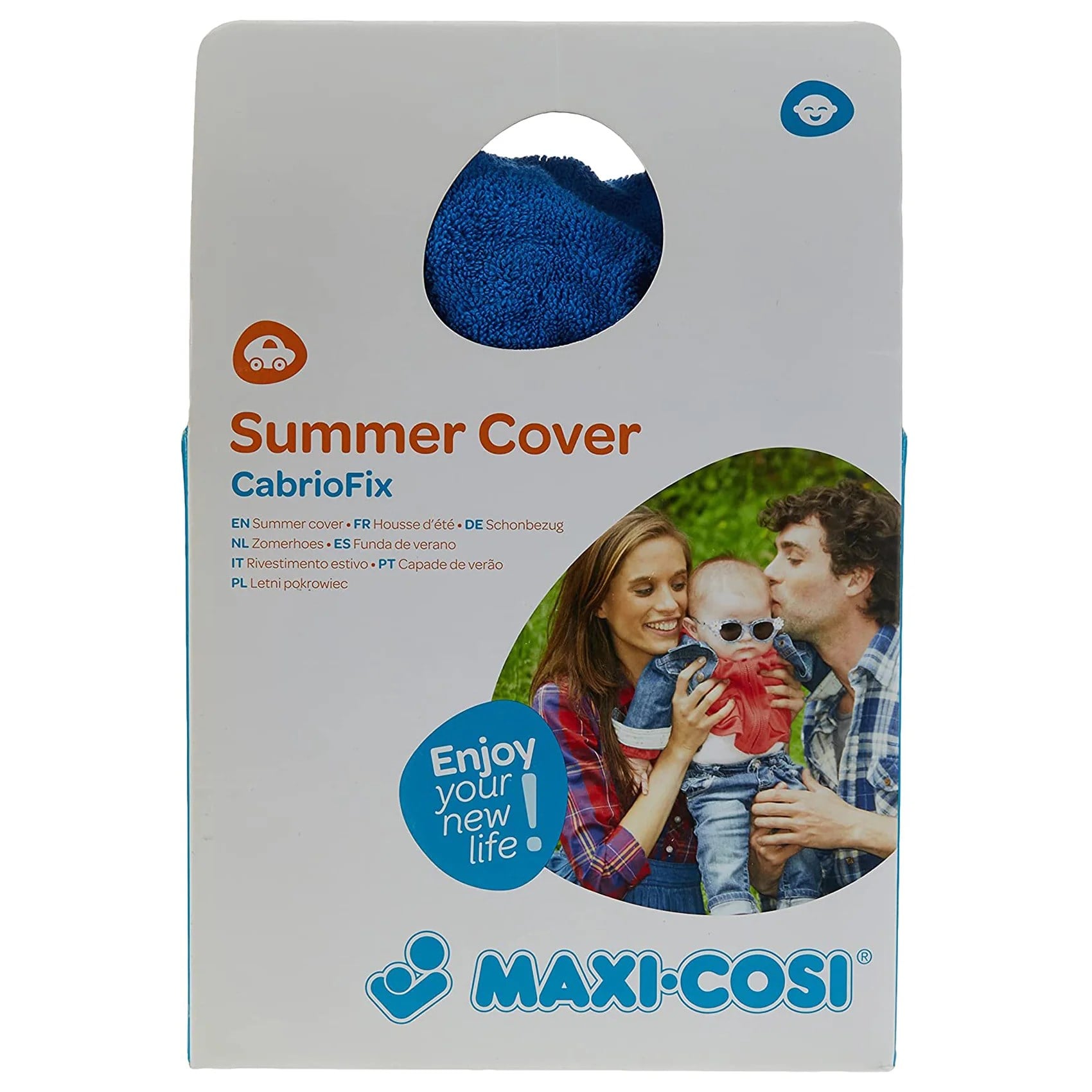 Connect TRN Bebek Oto Koltuğu Grey Grup 0+ | Maxi-CabrioFix Yazlık Havlu Kılıf Hediye