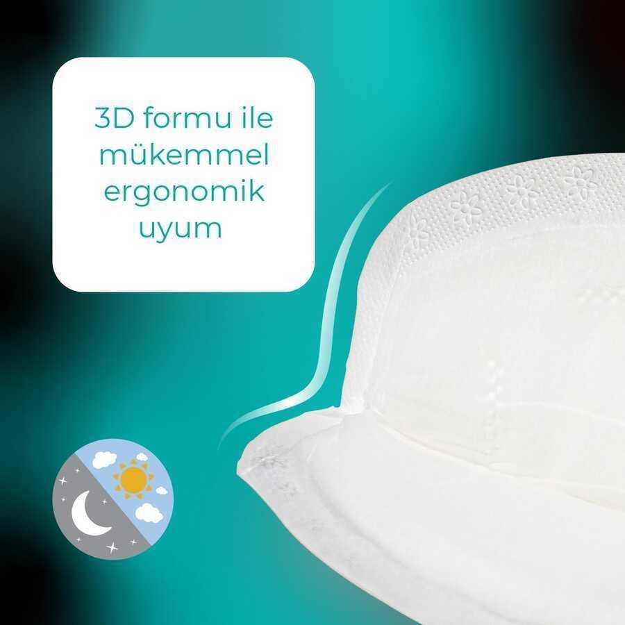 Mamajoo 3D Disposable Göğüs Pedi Ultra Emici ve İnce, 3 X 32 Adet