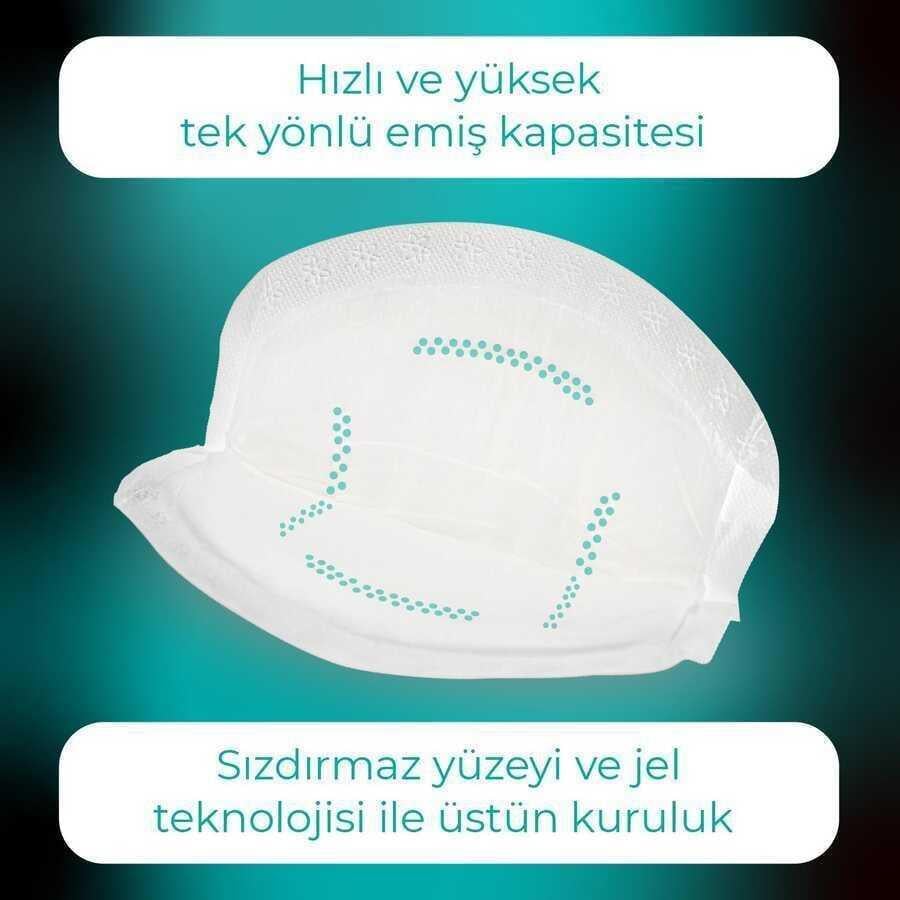 Mamajoo 3D Disposable Göğüs Pedi Ultra Emici ve İnce, 3 X 32 Adet