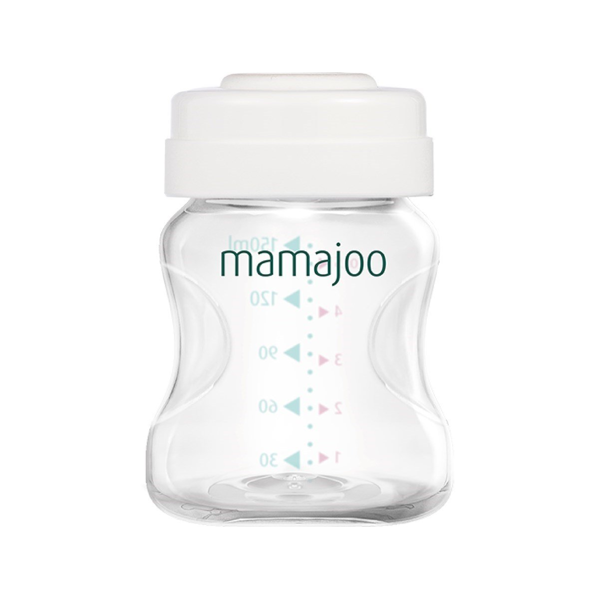 Mamajoo 4'lü Anne Sütü Saklama Kabı Seti & Kapatma Halkalı Biberon Emziği / No.1 0 Ay+