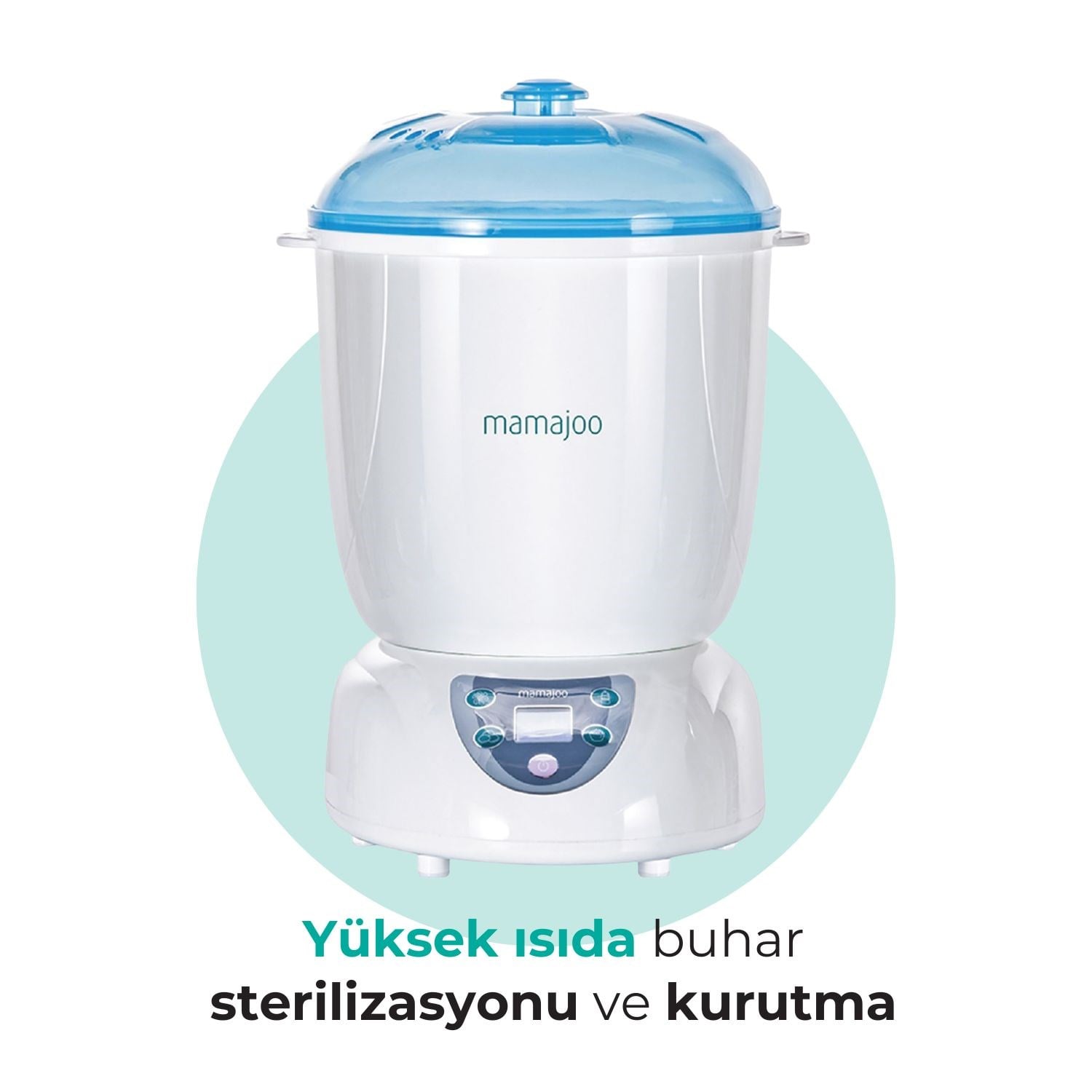 Mamajoo 5 İşlevli Kurutmalı Buhar Sterilizatörü & Mama Isıtıcısı