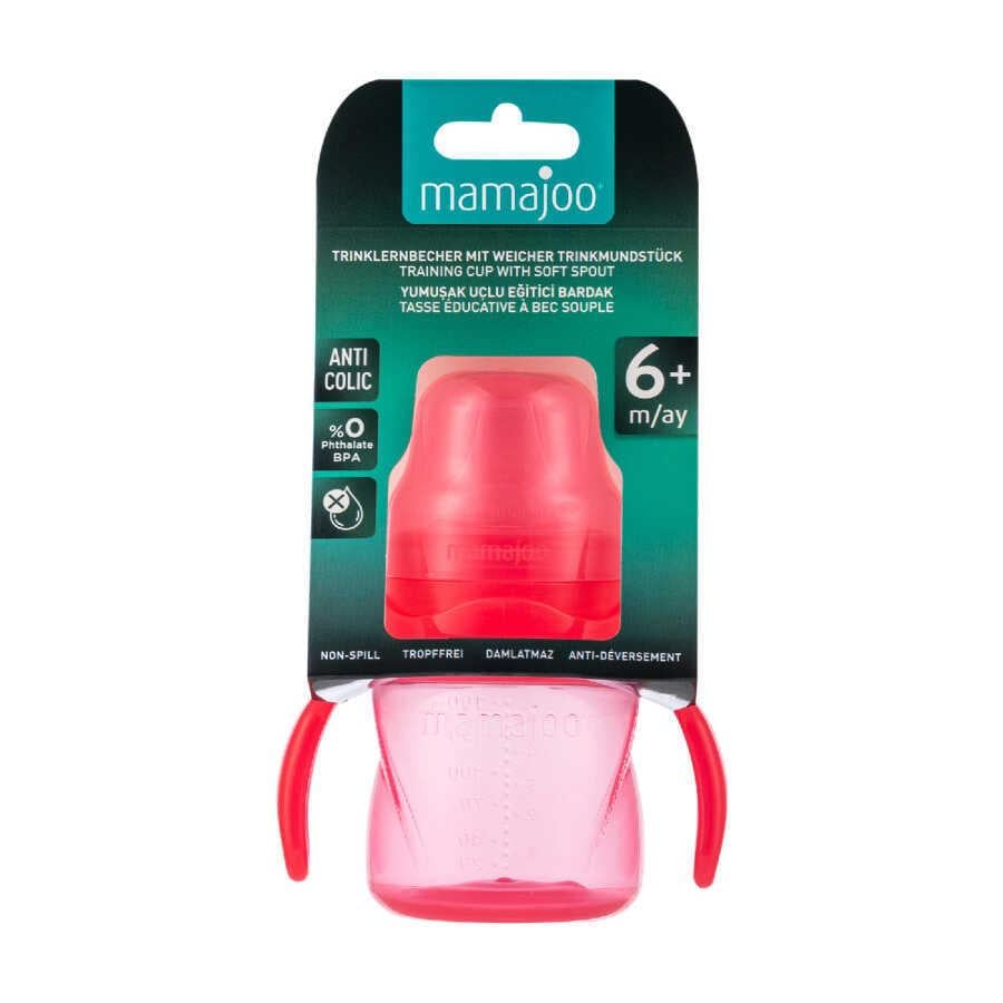 Mamajoo Antikolik Akıtmaz Alıştırma Bardağı 160 ml Pembe, 6 Ay+