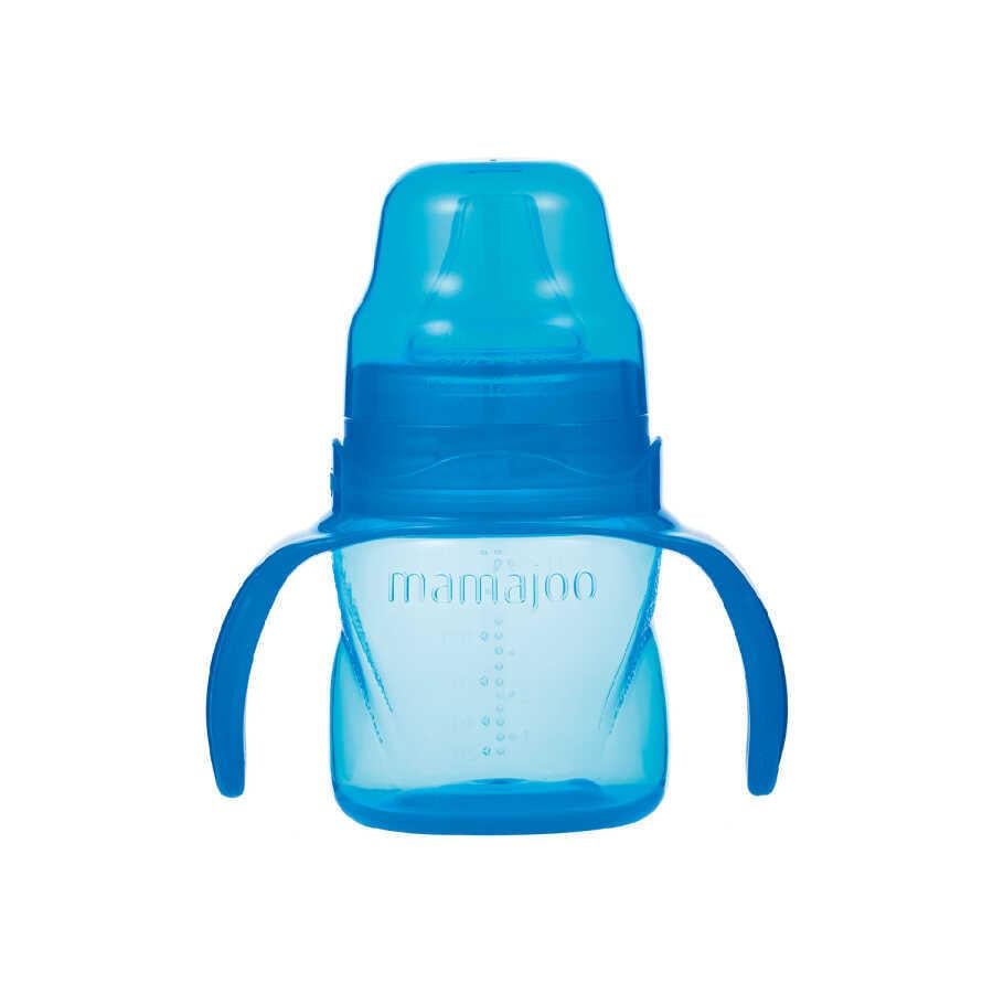 Mamajoo Antikolik Akıtmaz Alıştırma Bardağı 160 ml Mavi, 6 Ay+