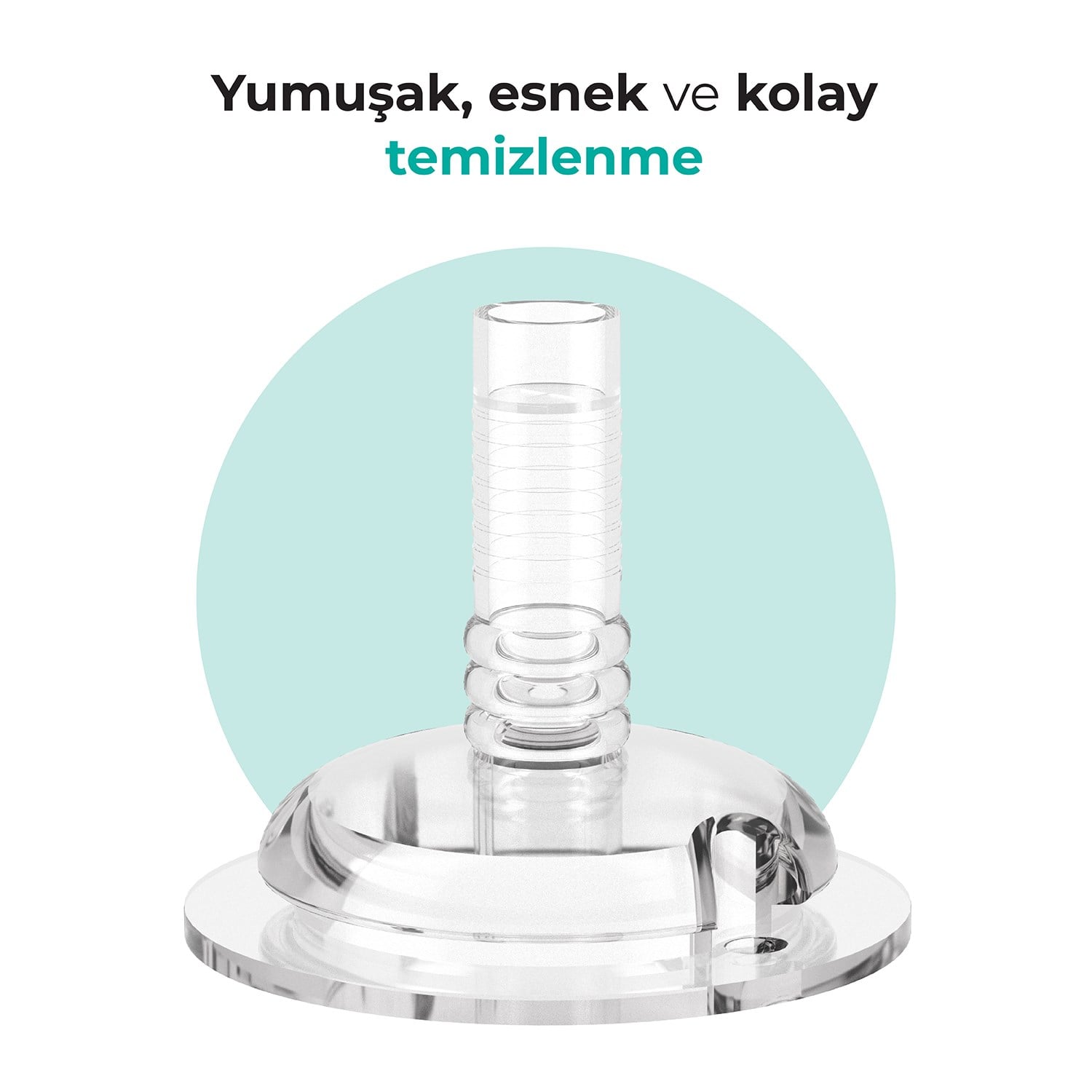 Mamajoo Antikolik Akıtmaz Pipetli Bardak 270 ml Powder Green, 12 Ay+