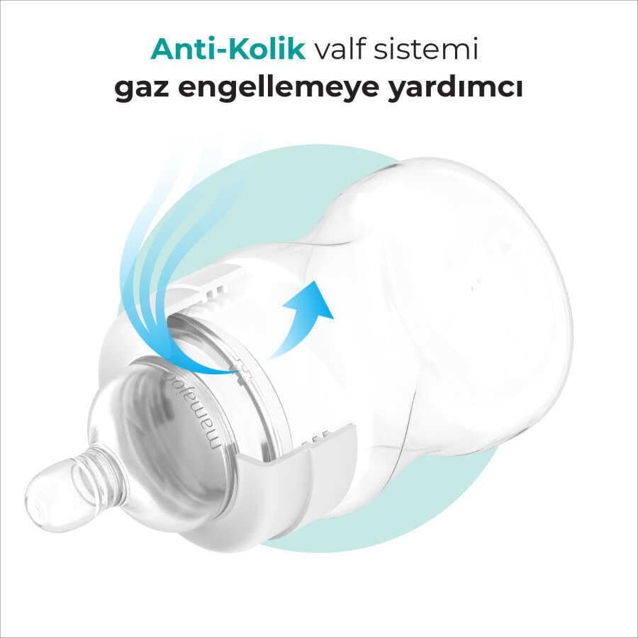 Mamajoo Antikolik Biberon 250 ml 6 Ay+ | Orta Akışlı