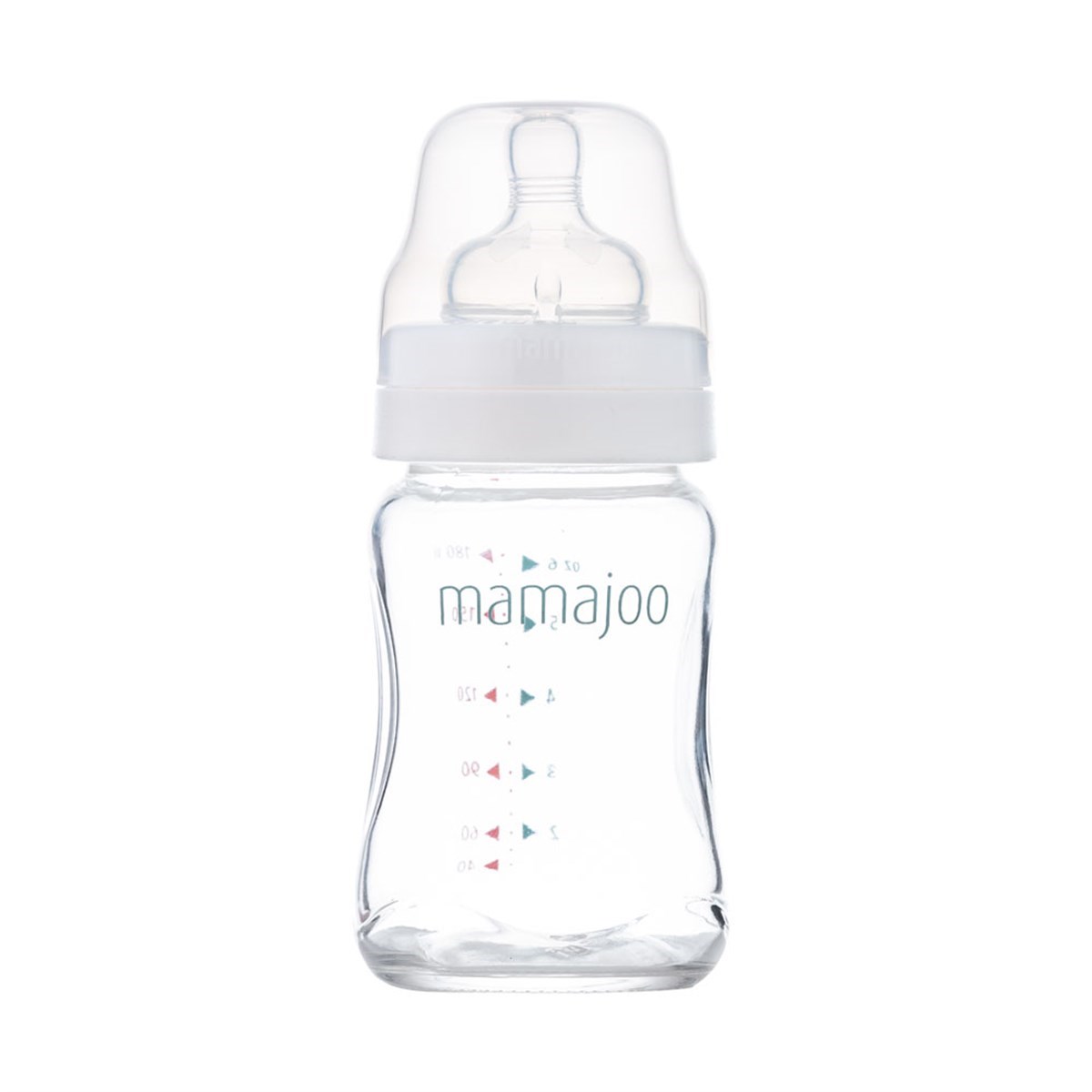Mamajoo Cam Biberon 180 ml & Kulplu Eğitici Bardak 270 ml / Mor