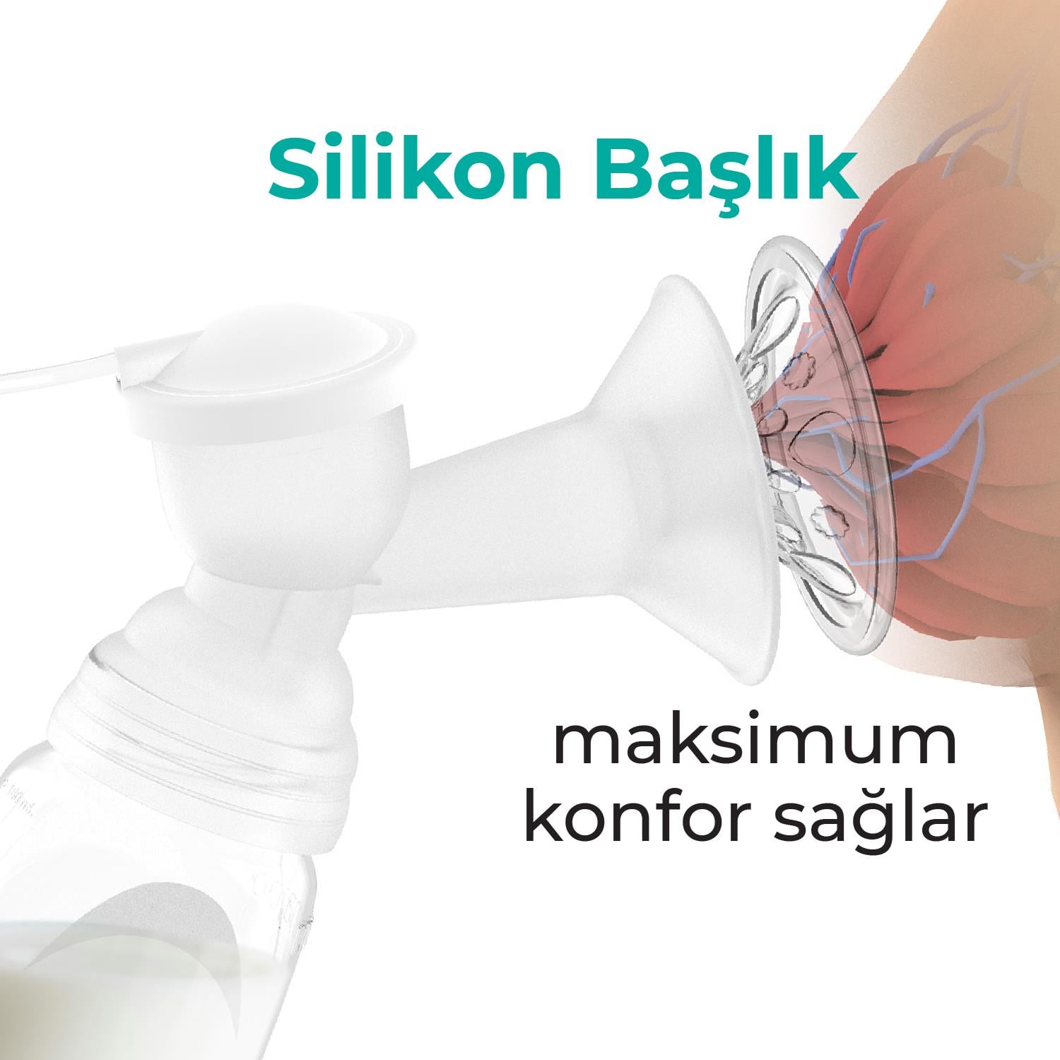 Mamajoo Elektronik Tekli Göğüs Pompası & Termal Çanta