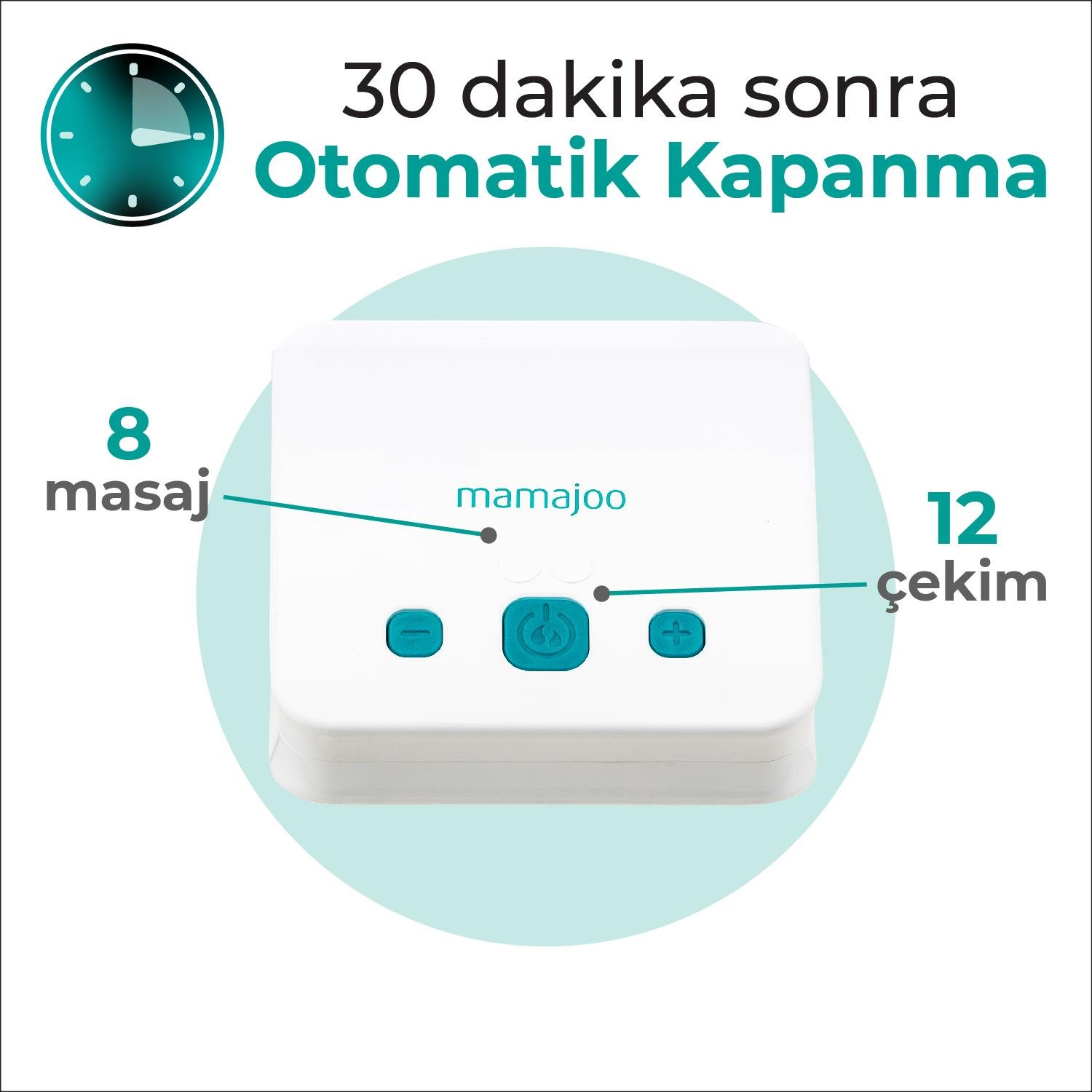 Mamajoo Elektronik USB Çiftli Göğüs Pompası