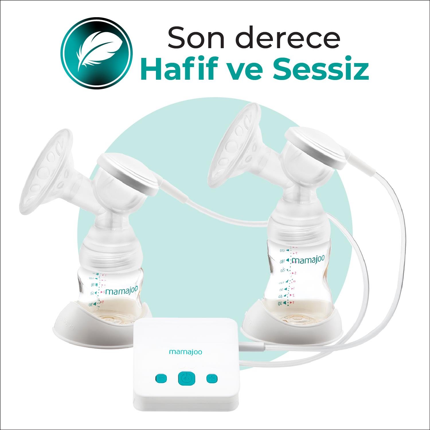 Mamajoo Elektronik USB Çiftli Göğüs Pompası