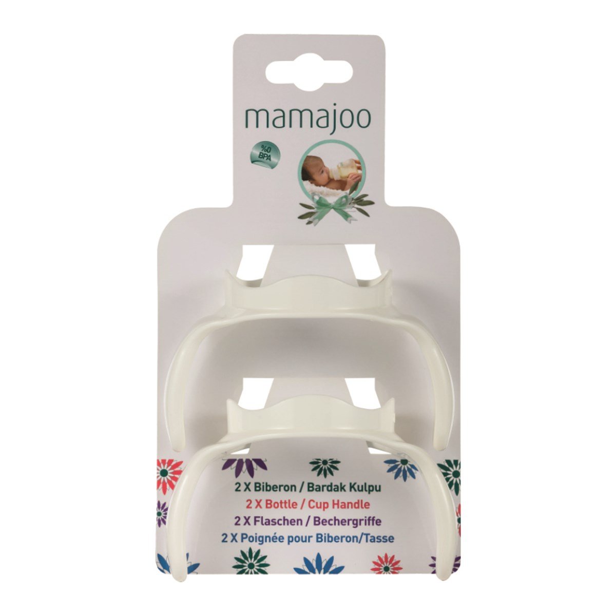 Mamajoo Gece & Gündüz Biberonu 270 ml & Eğitici Bardak Kulbu & Yedek İkili Bardak Ucu