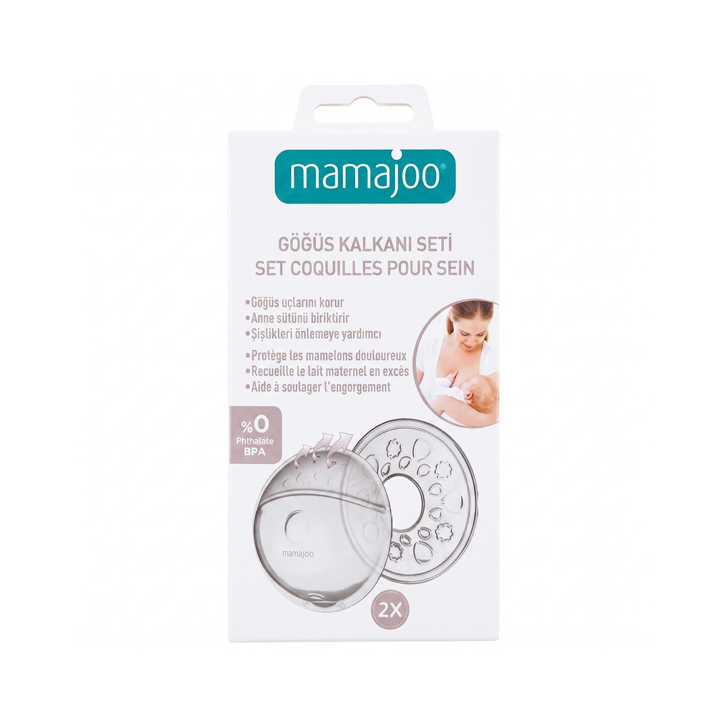 Mamajoo Göğüs Kalkanı Seti | Hava Dolaşımlı