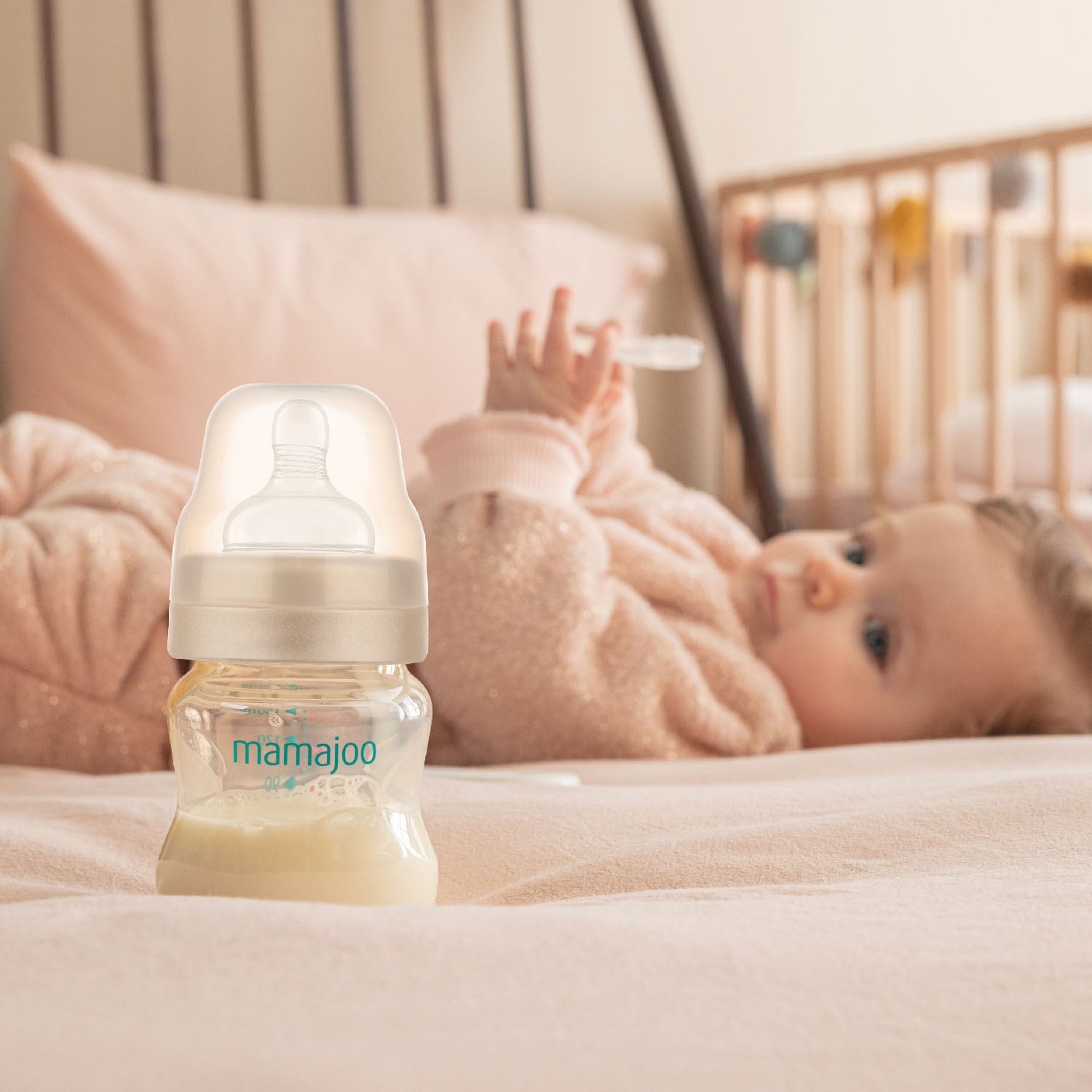Mamajoo Gold Plus Antikolik Biberon 150 ml 0 Ay+ | Yavaş Akışlı