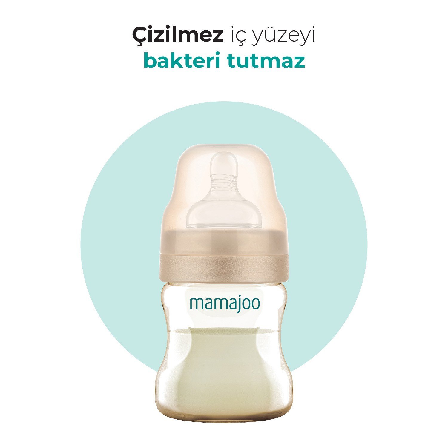 Mamajoo Gold Plus Antikolik Biberon 150 ml 0 Ay+ | Yavaş Akışlı