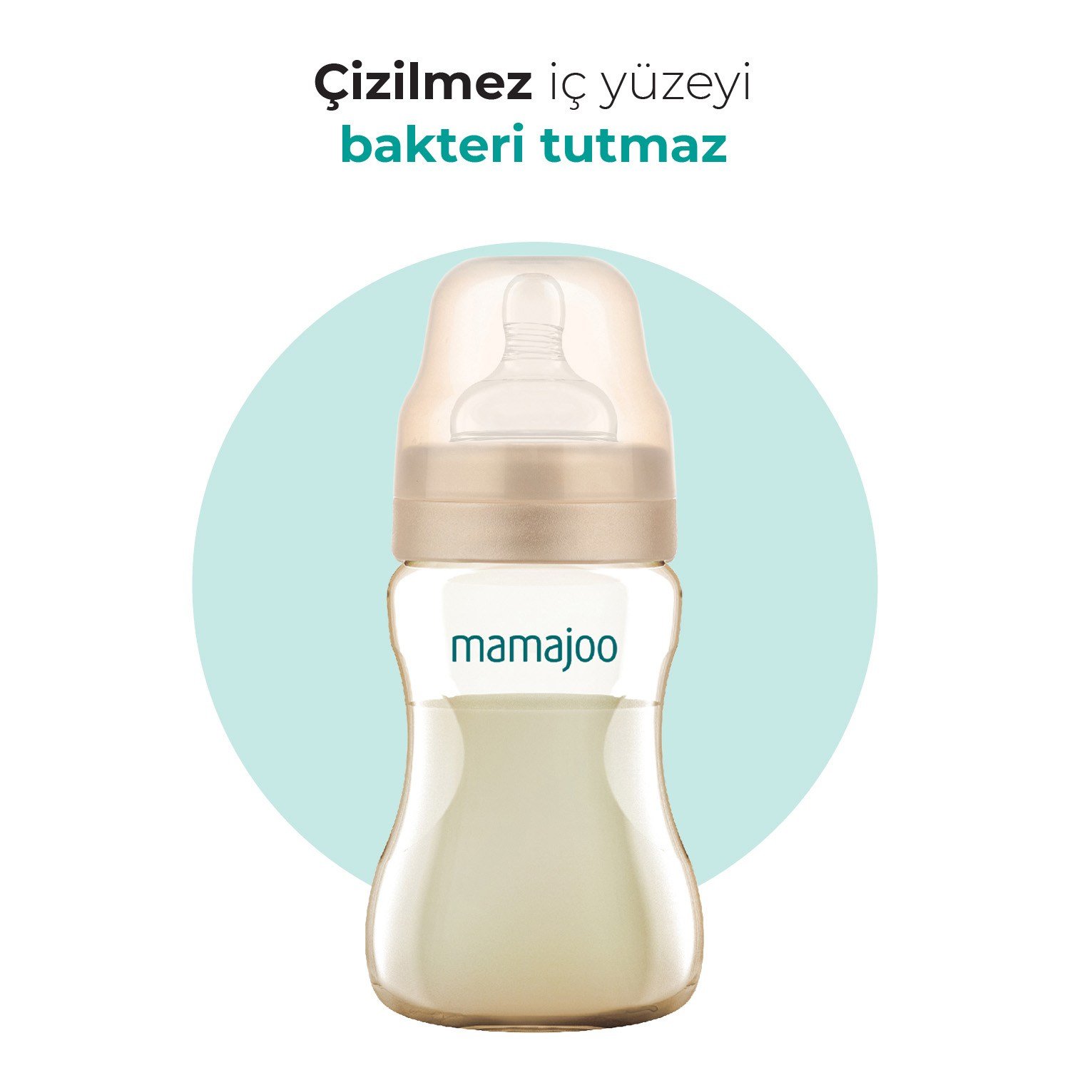 Mamajoo Gold Plus Antikolik Biberon Seti 250 ml 6 Ay+ | Orta Akışlı, İkili