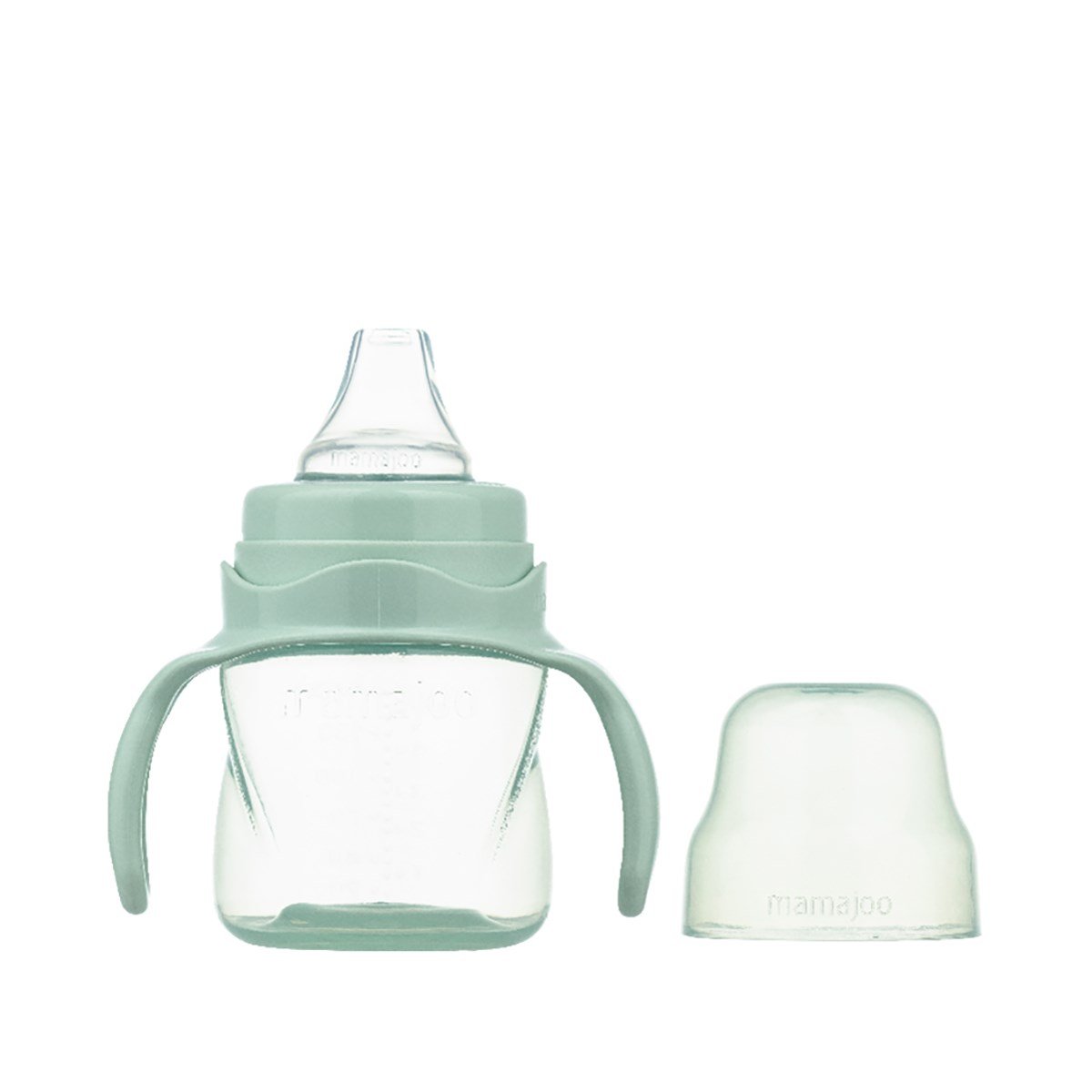 Mamajoo Kulplu Eğitici Bardak 160 ml / Powder Green