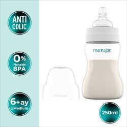 Mamajoo Kulplu Eğitici Bardak 160ml & Silver Biberon 250ml / Powder Green