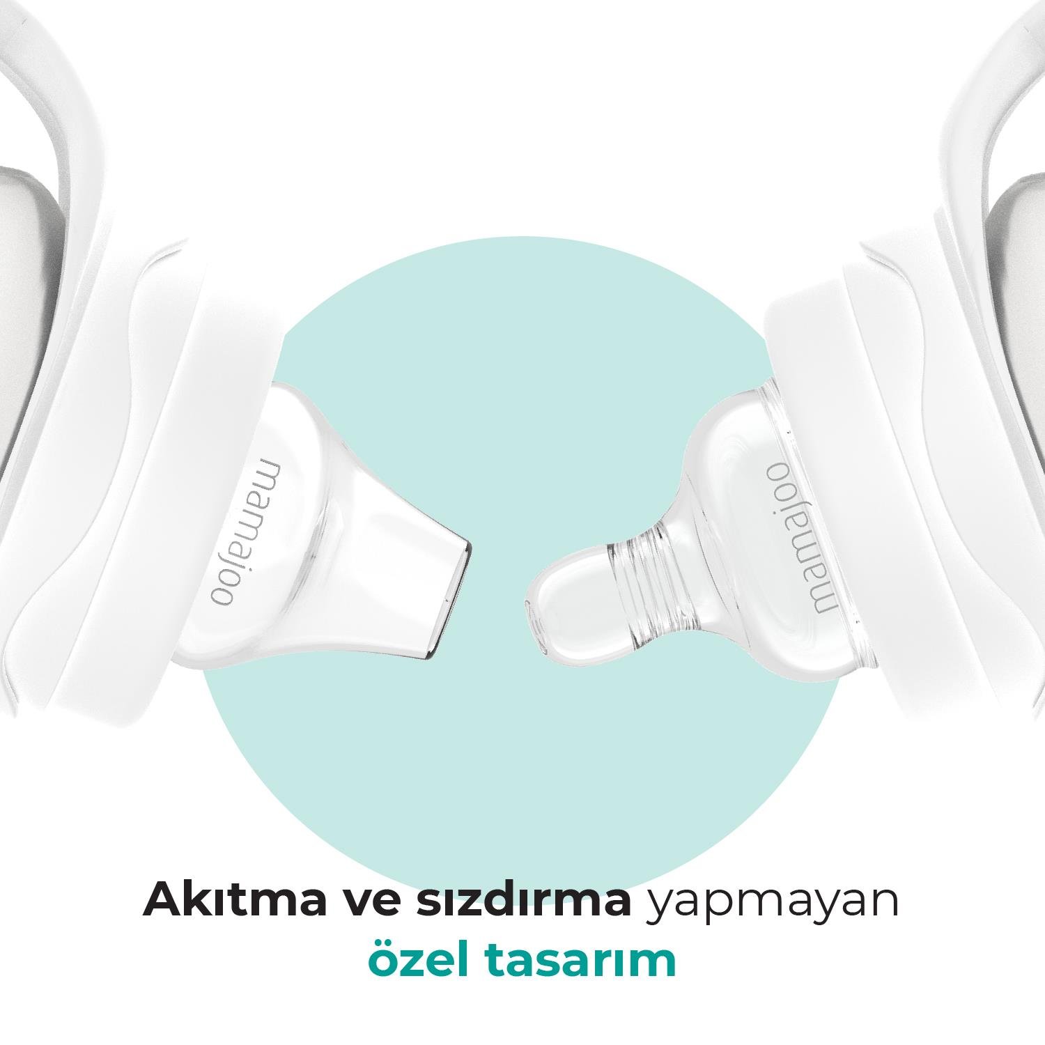 Mamajoo Kulplu Eğitici Biberon, 160 ml, 6 Ay+, Yumuşak Bardak Ucu, Anti Kolik 