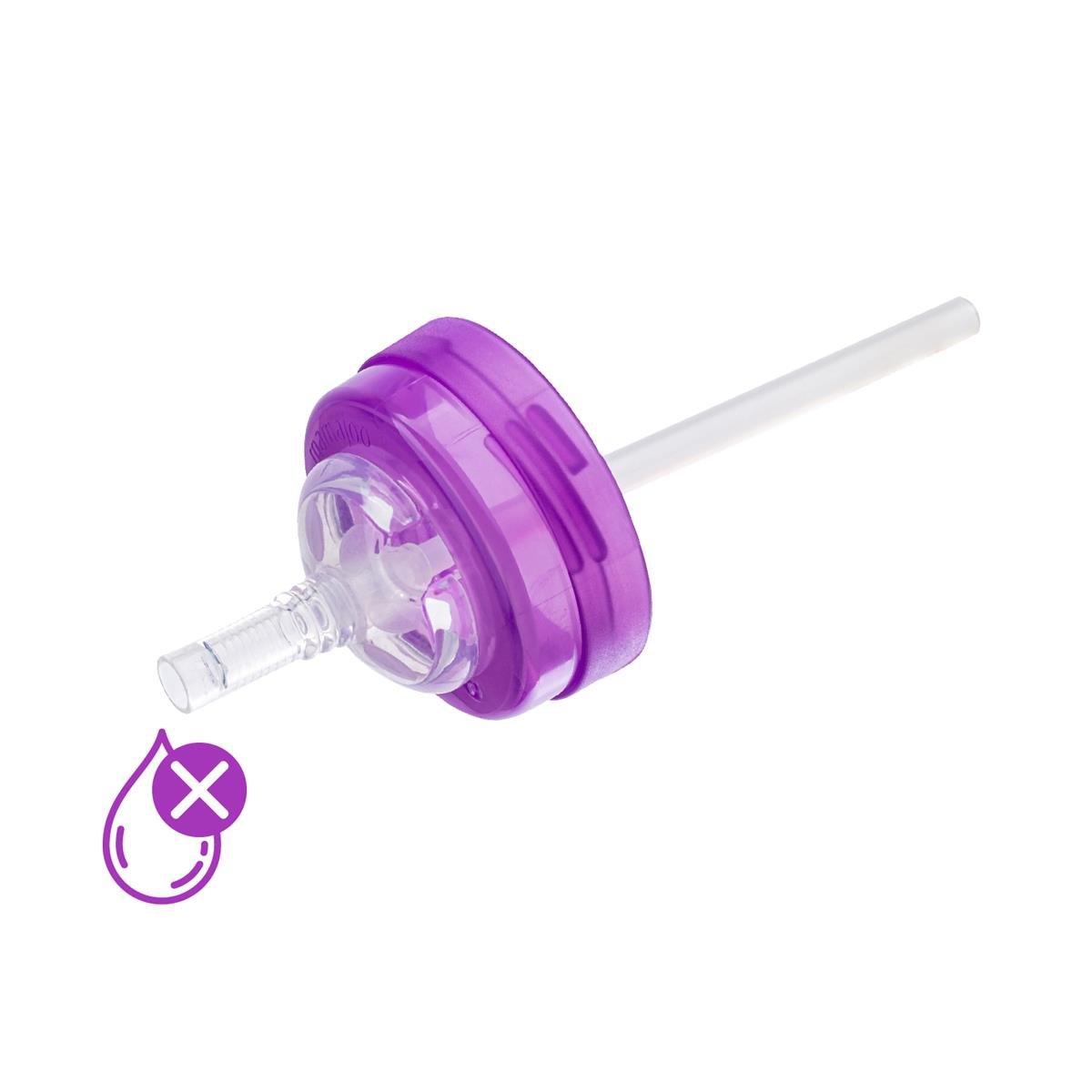 Mamajoo Pipetli Bardak 270 ml / Mor