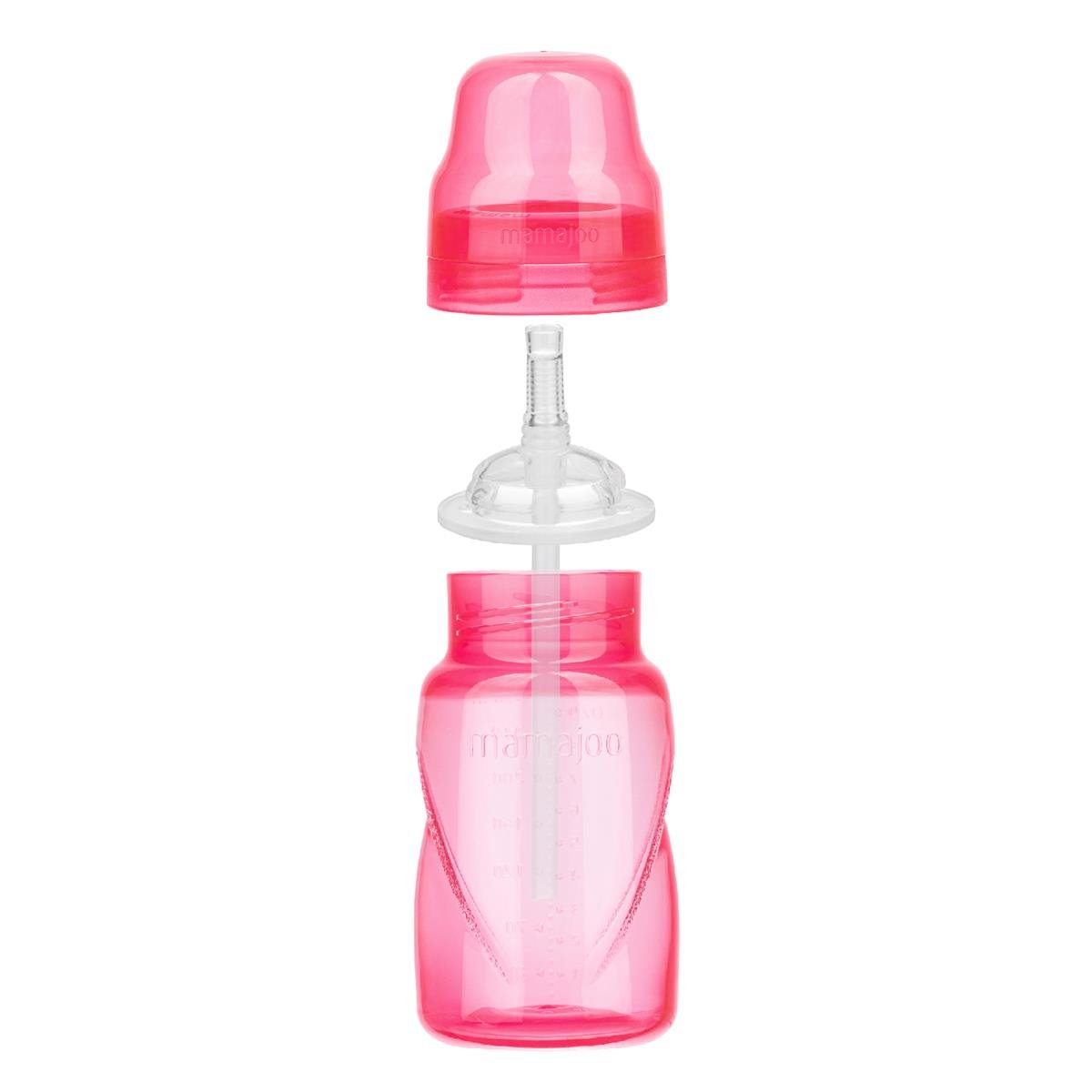 Mamajoo Pipetli Bardak 270 ml / Pembe