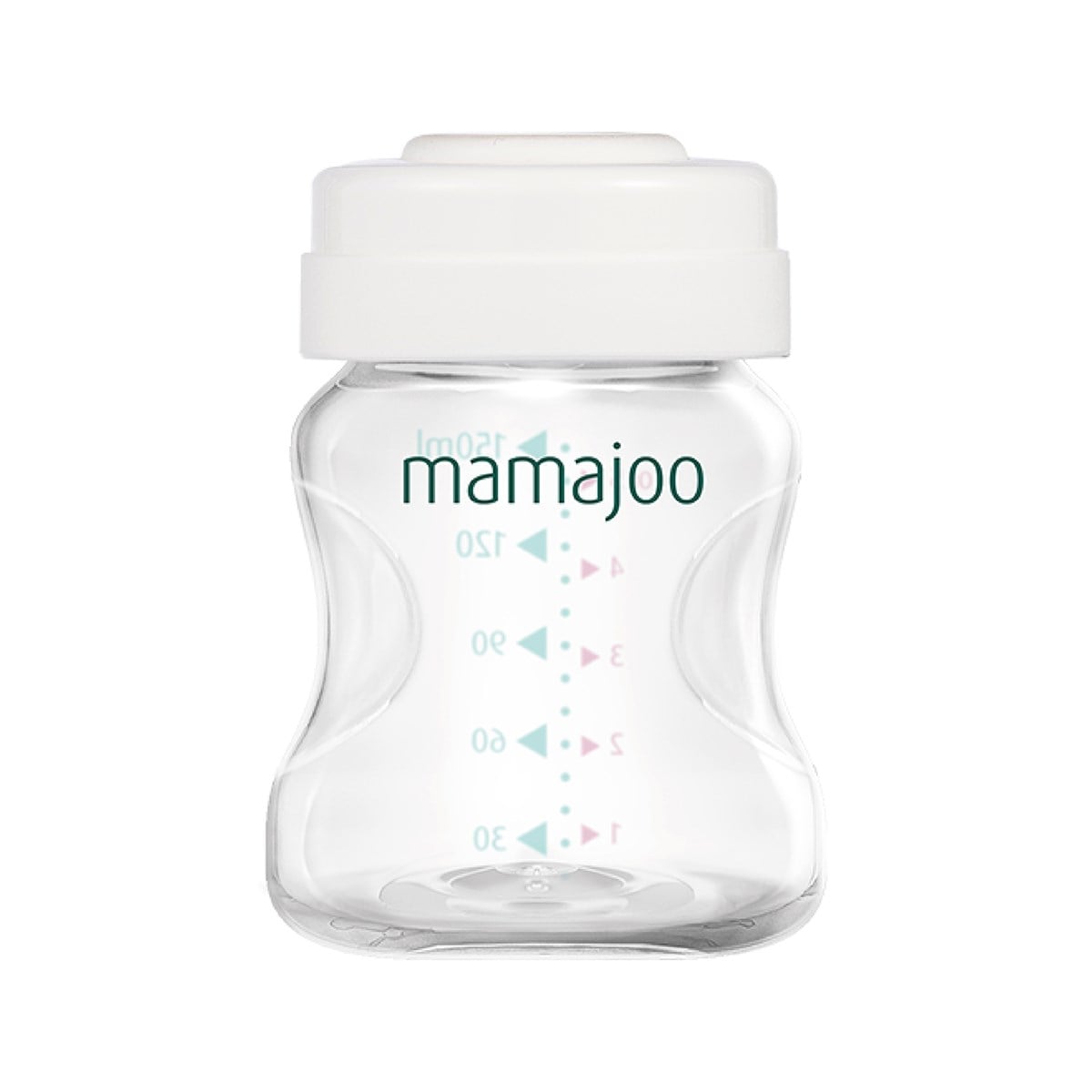 Mamajoo Silver Anne Sütü Saklama Kapları 4x150 ml & Silver Biberon 150ml