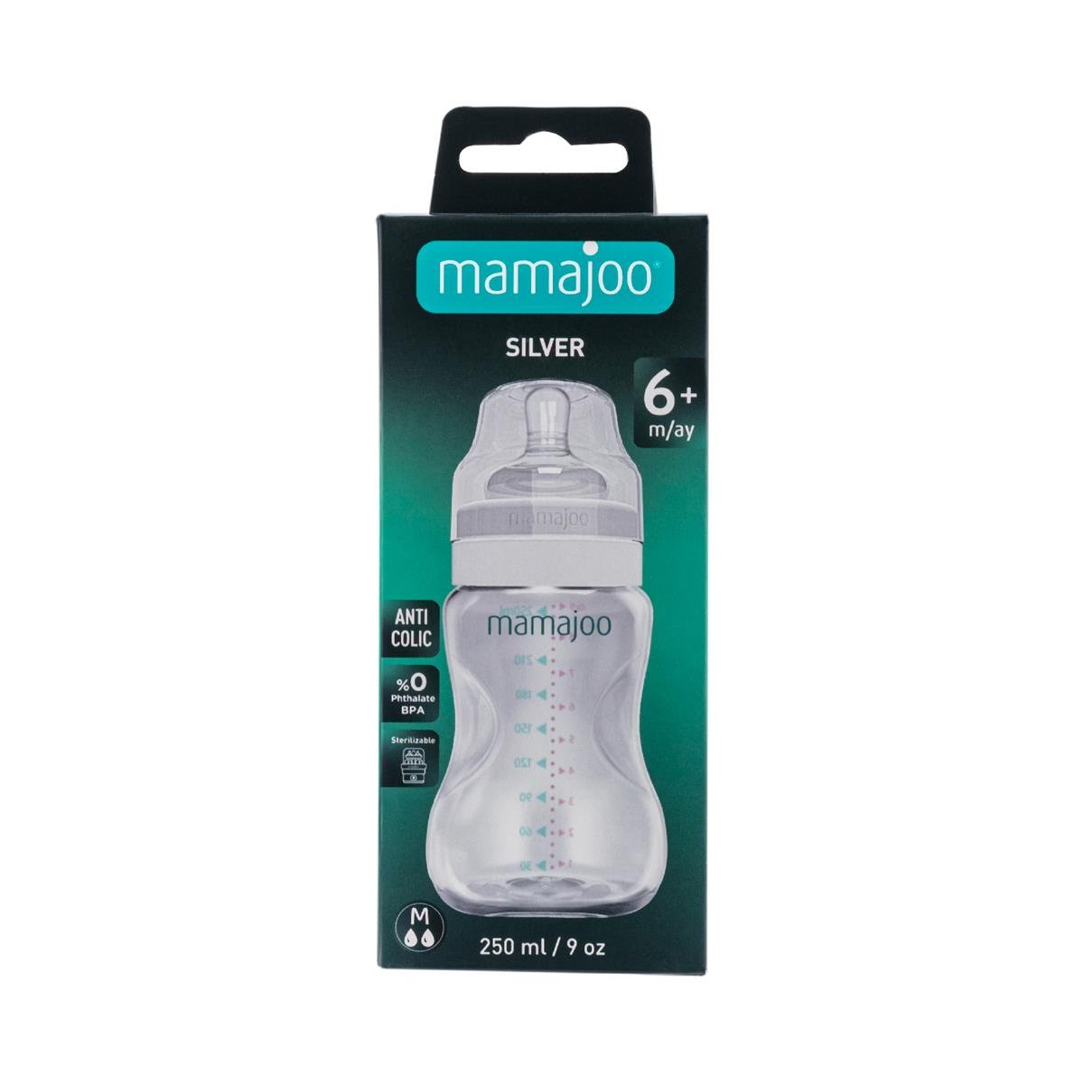 Mamajoo Silver Biberon 250ml