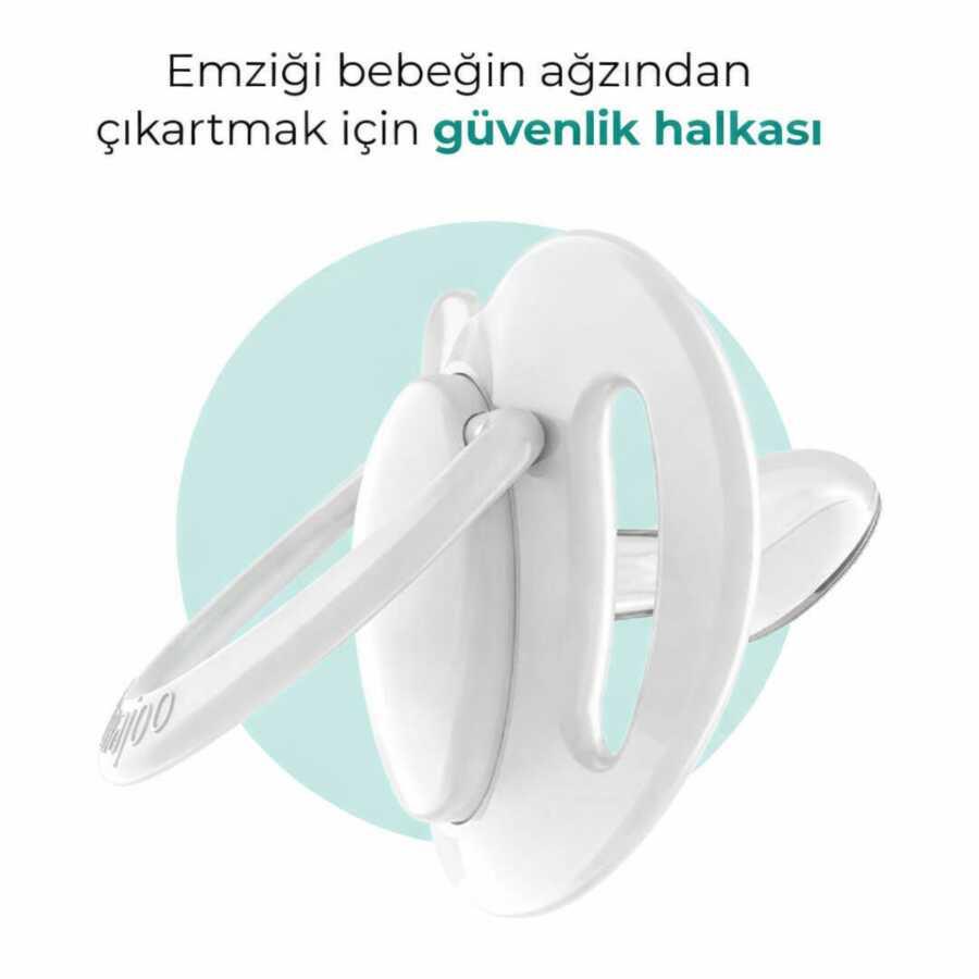 Mamajoo Tekli Desenli Emzik & Renkli Saklama Kutusu 6 ay+/ Uğur Böceği