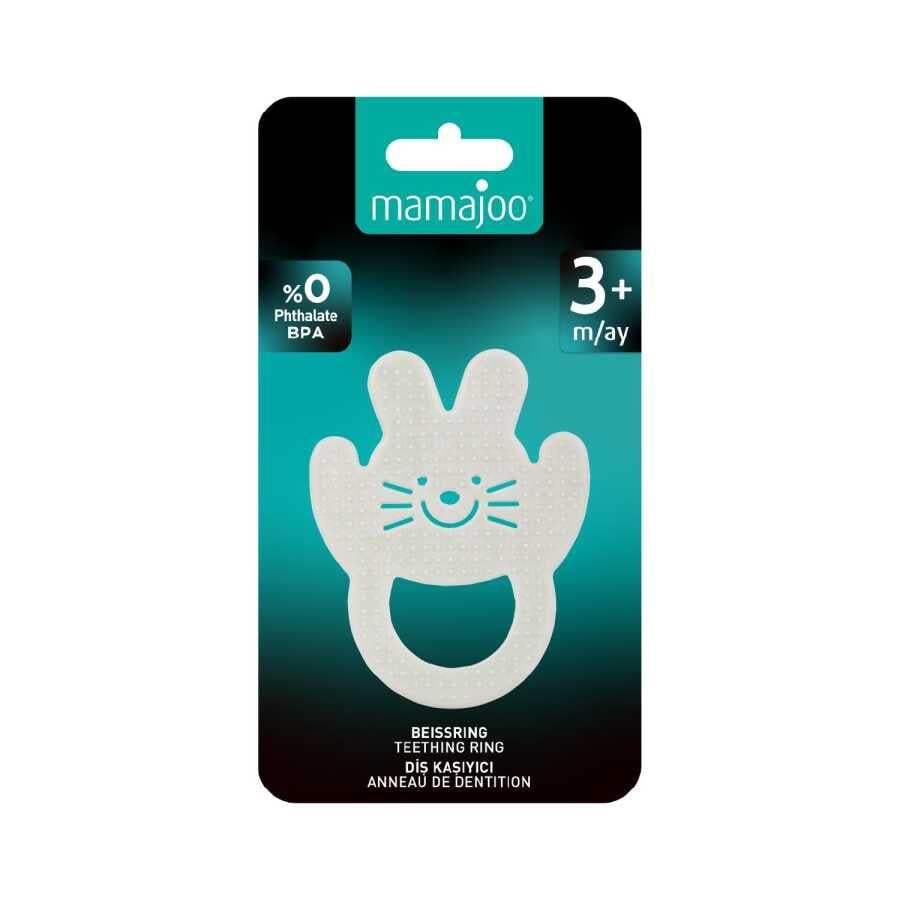 Mamajoo Yumuşak Diş Kaşıyıcı Beyaz Tavşan