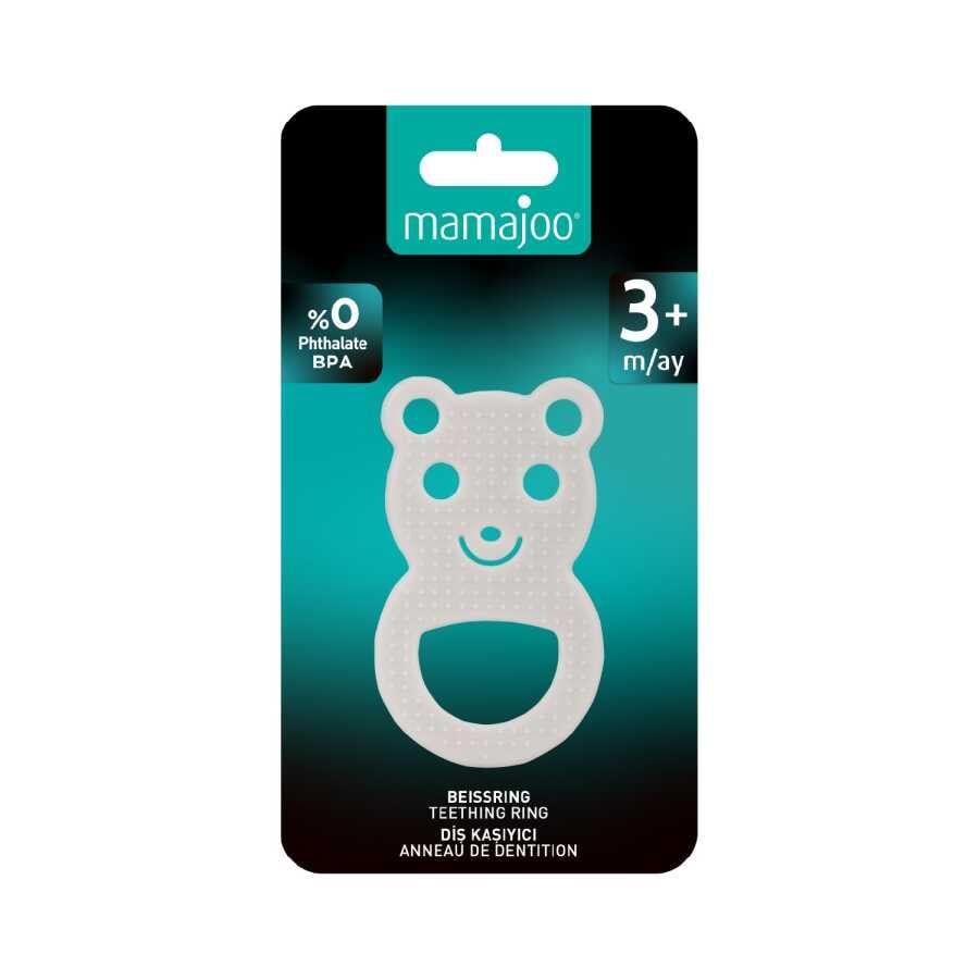 Mamajoo Yumuşak Diş Kaşıyıcı Beyaz Ayıcık