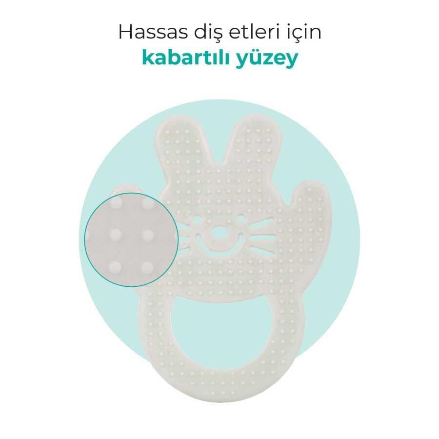 Mamajoo Yumuşak Diş Kaşıyıcı Beyaz Tavşan